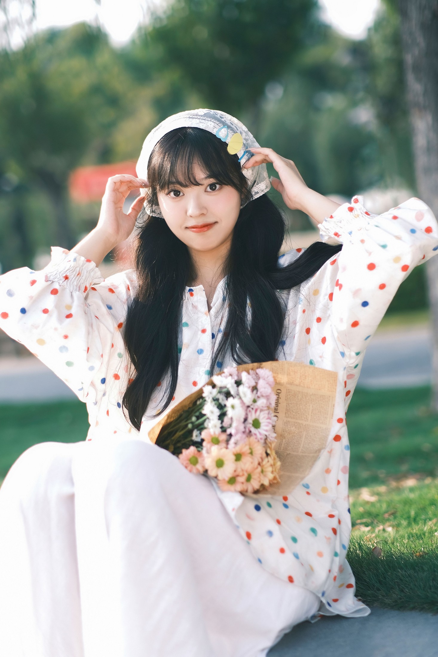 大白啵啵 – 《青春的颜色，是热烈的彩色呀》[27P]