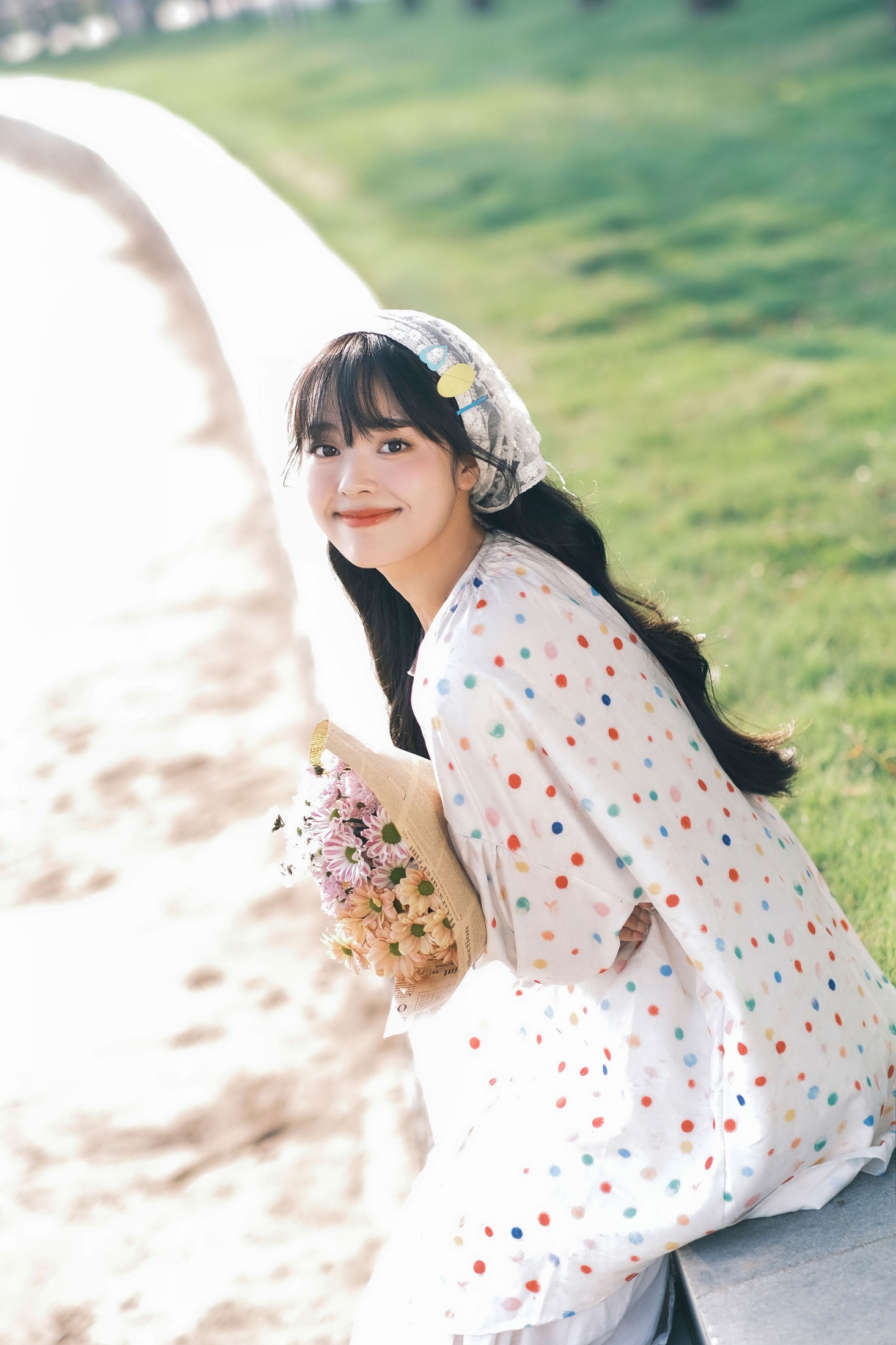 大白啵啵 – 《青春的颜色，是热烈的彩色呀》[27P]