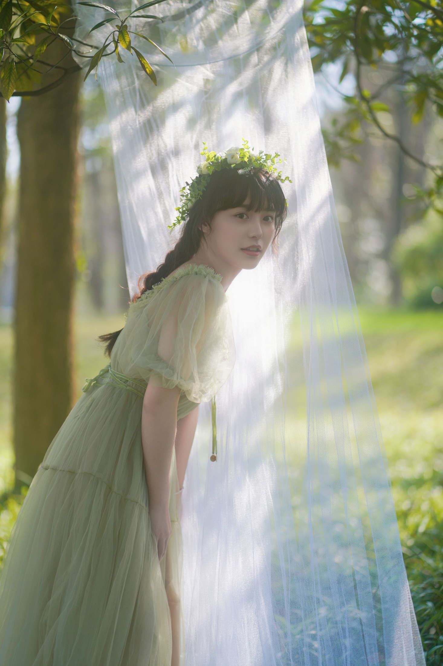 不困妮妮 – 《绿》[25P]