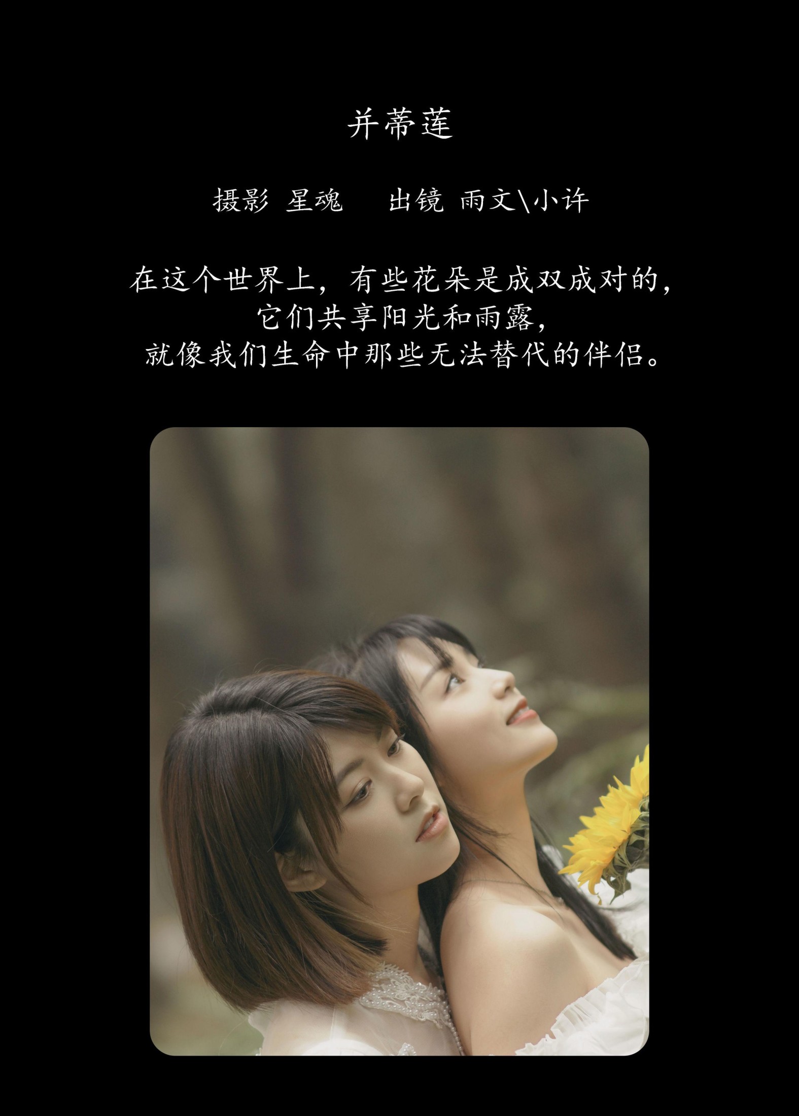 小许 雨文 – 《并蒂莲》[24P]