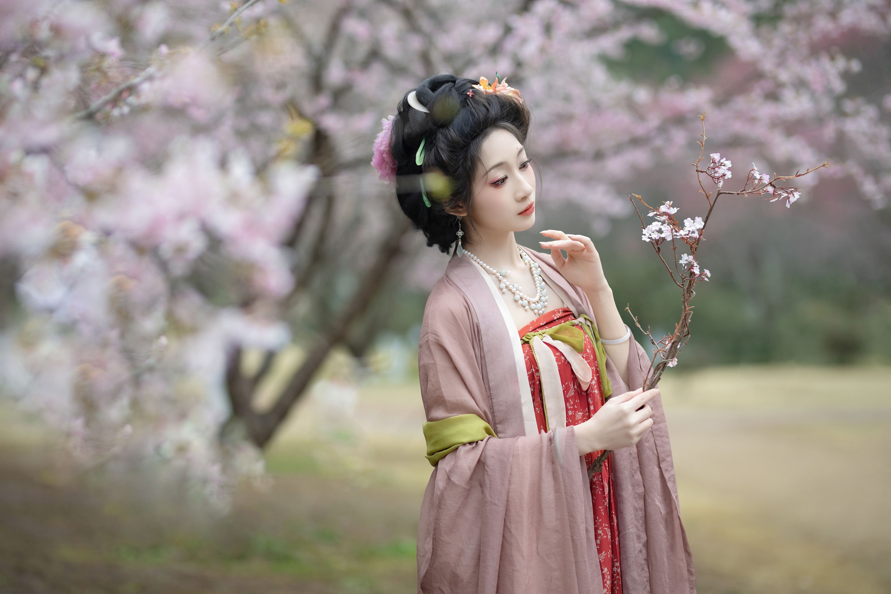 周轩亦（南园竹子） – 《春樱》[22P]