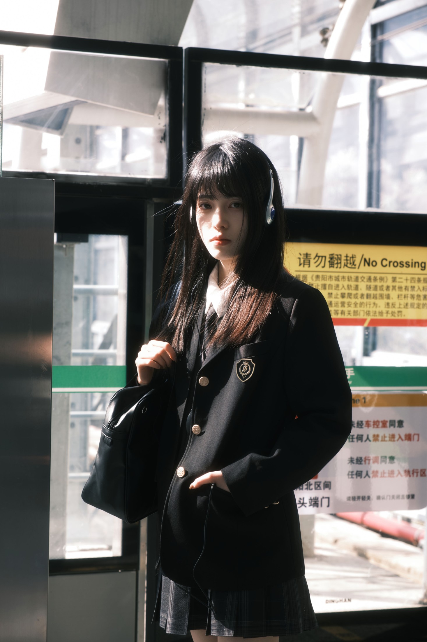 小松麻奈 – 《地铁jk》[69P]