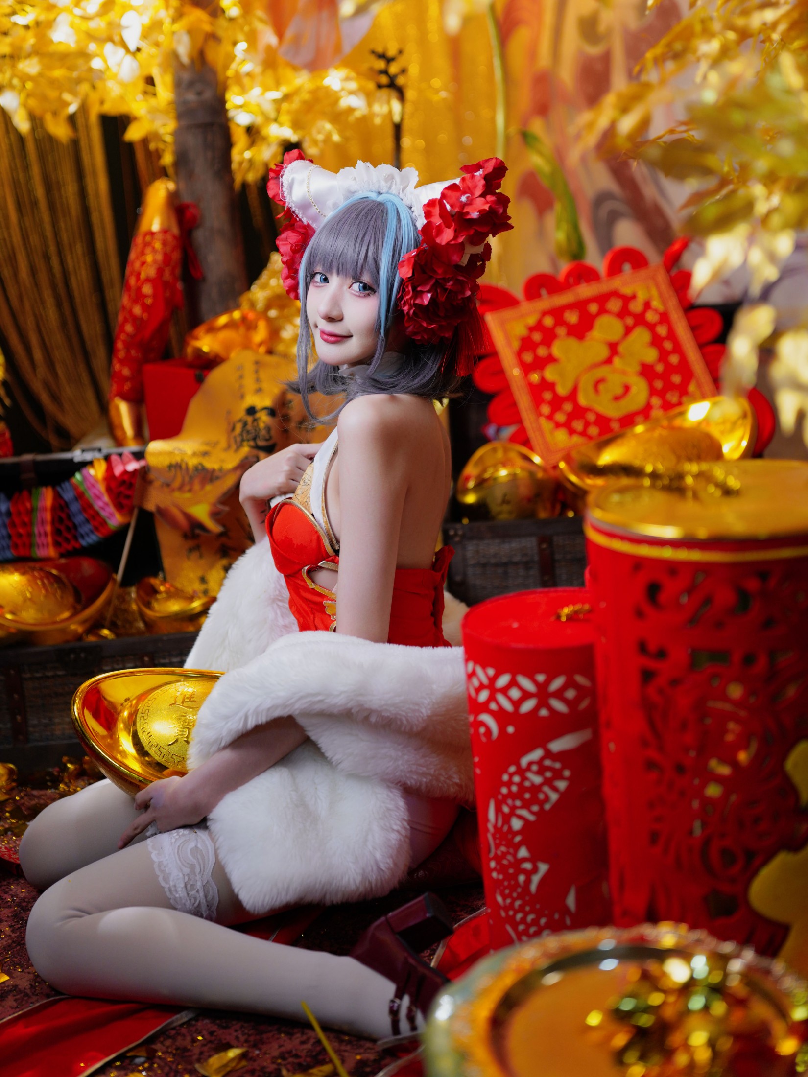 小荼同学_ – 《碧海航线恭贺新禧》[28P]