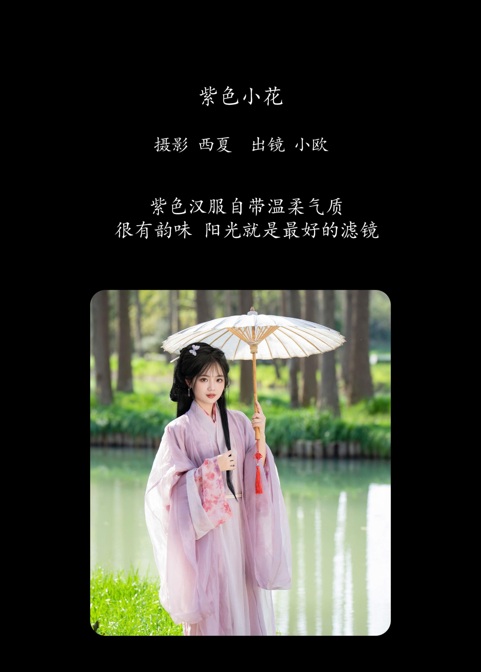 小欧O – 《紫色小花》[30P]