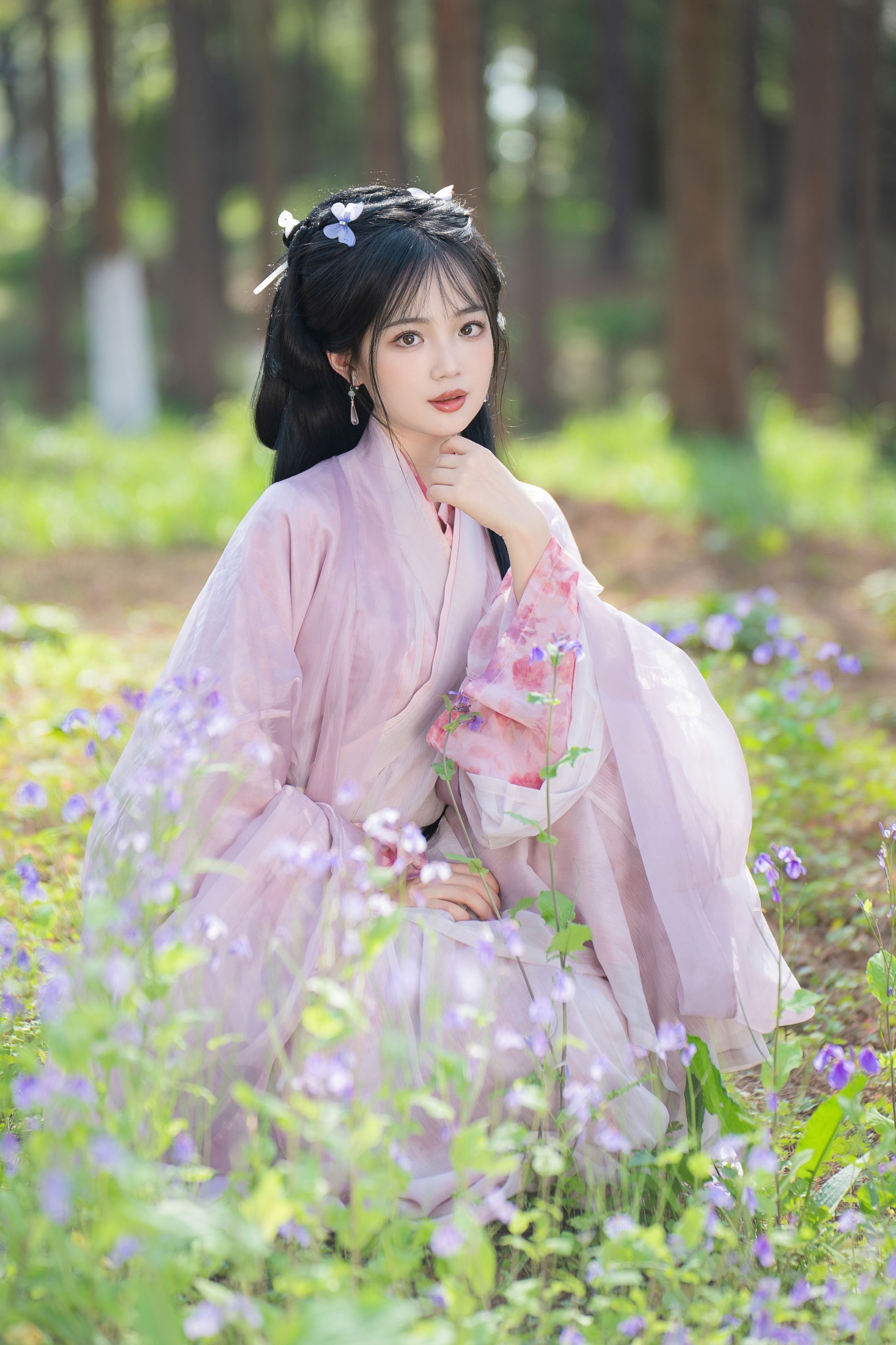 小欧O – 《紫色小花》[30P]