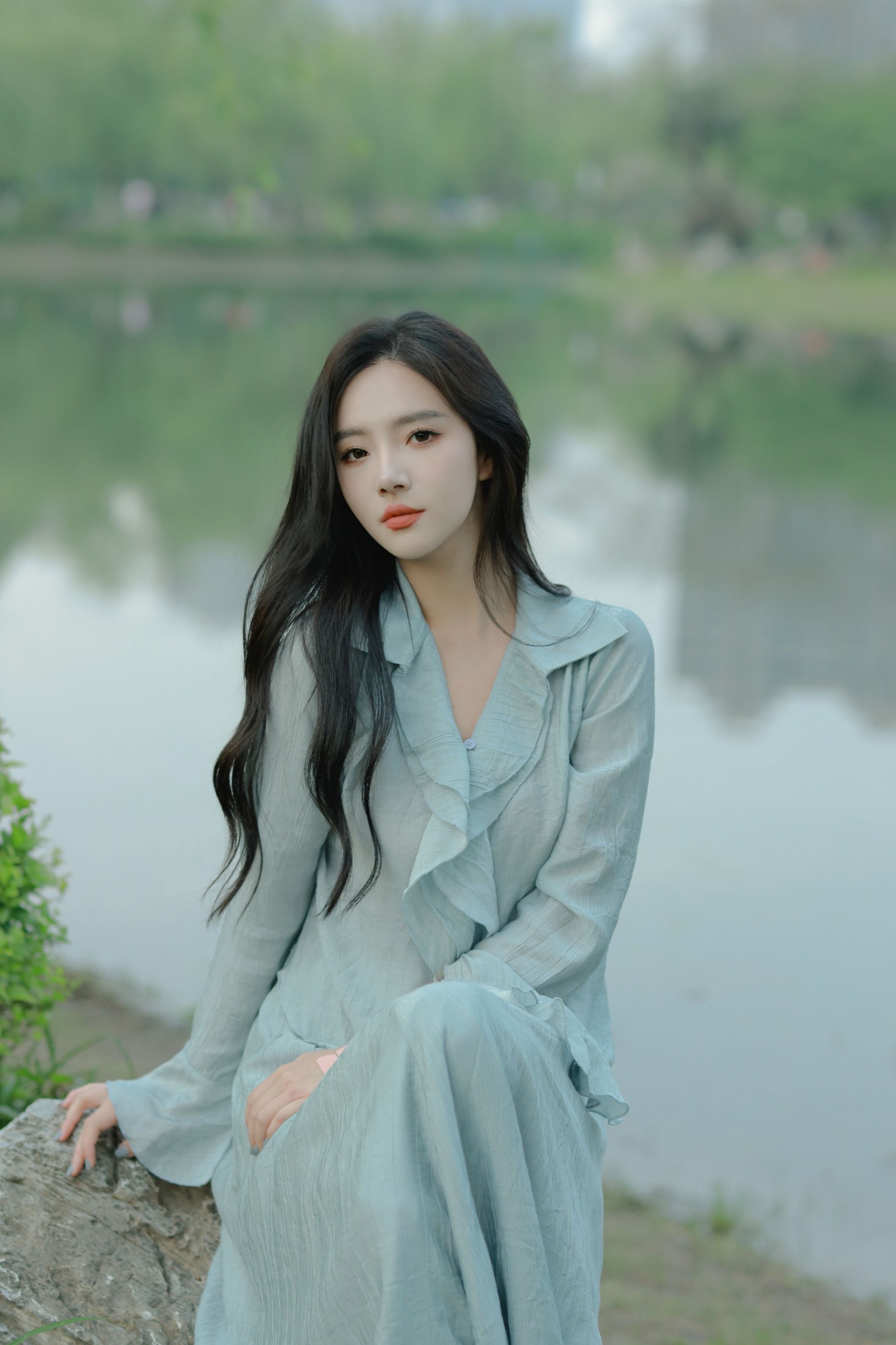 Elaine – 《蓝绿春天》[22P]