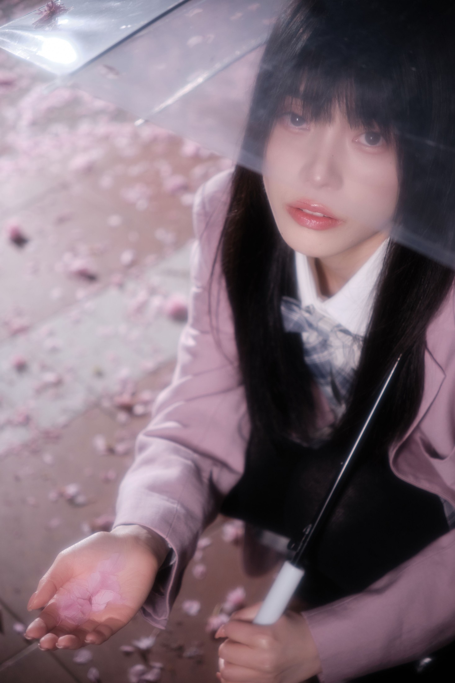 小松麻奈 – 《夜樱jk》[22P]