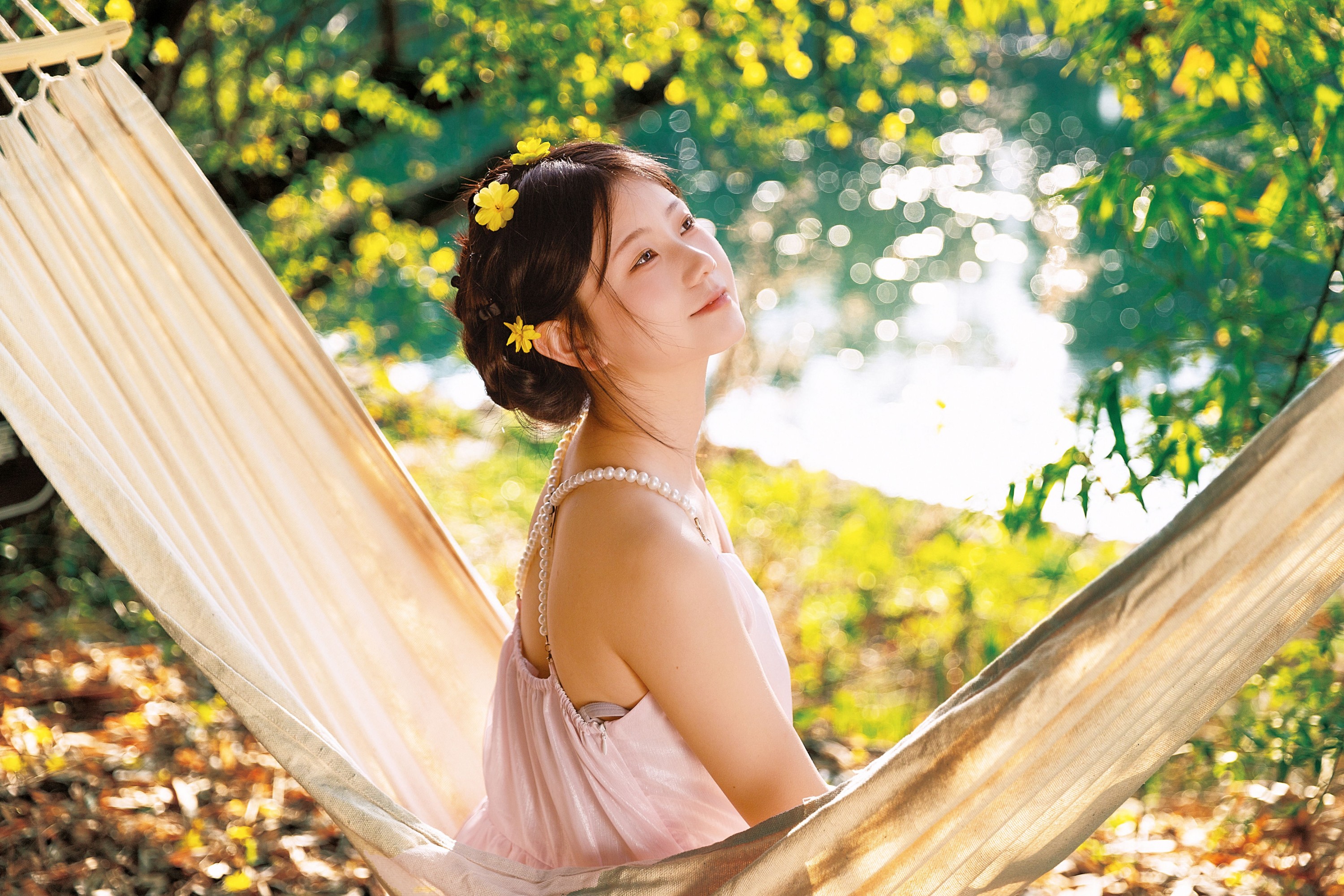 肉宋堡 – 《吊床少女》[20P]