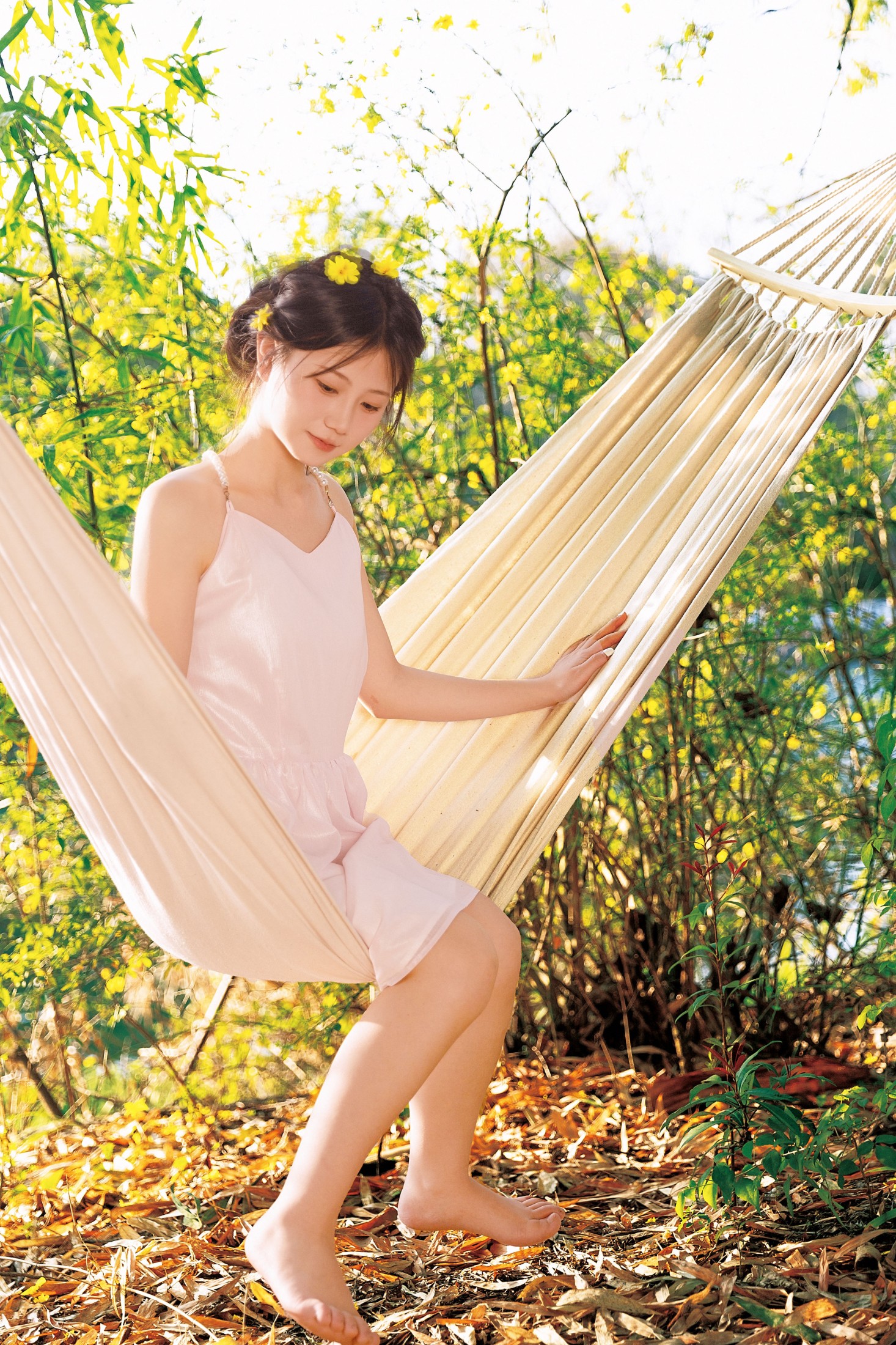 肉宋堡 – 《吊床少女》[20P]