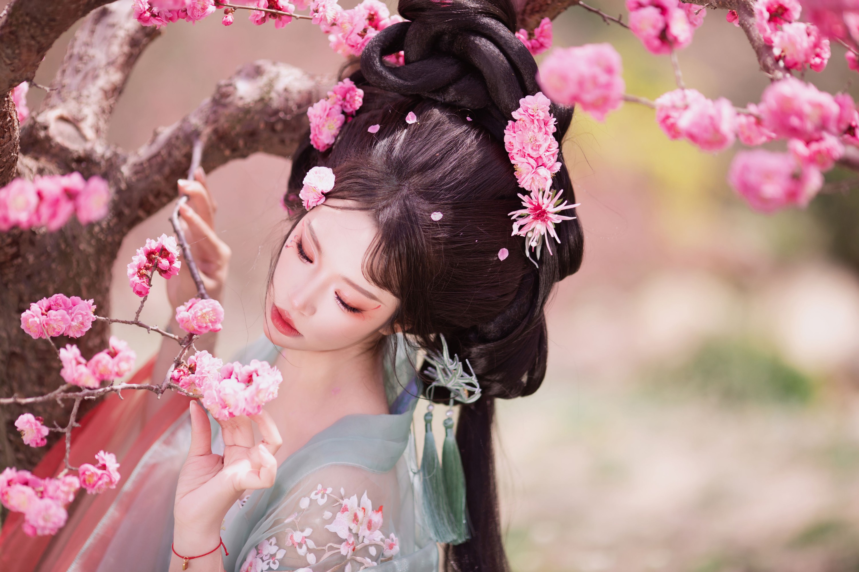 欢欢 – 《十二花神之梅花》[22P]