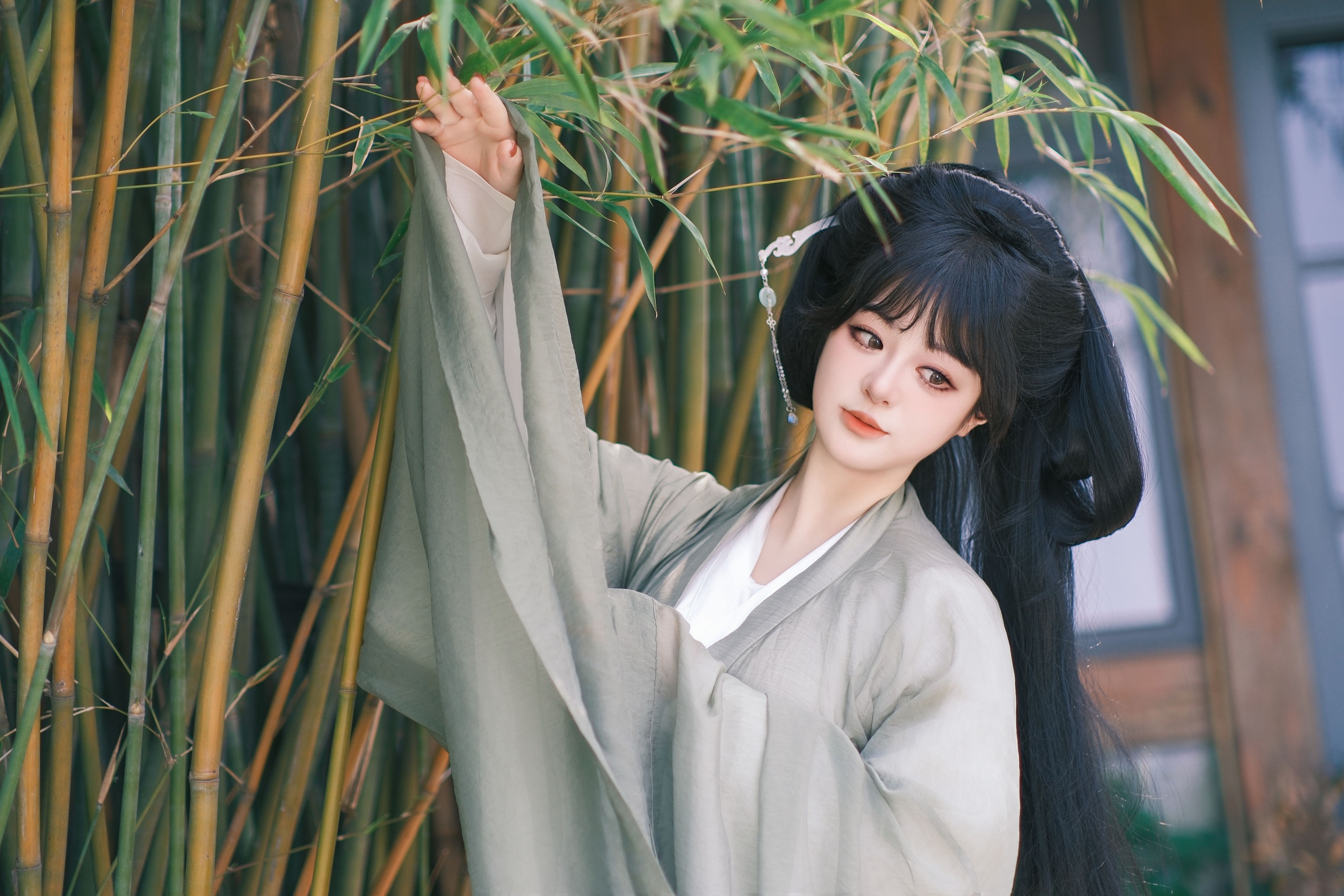 不可爱的禾禾喵 – 《竹林游》[34P]