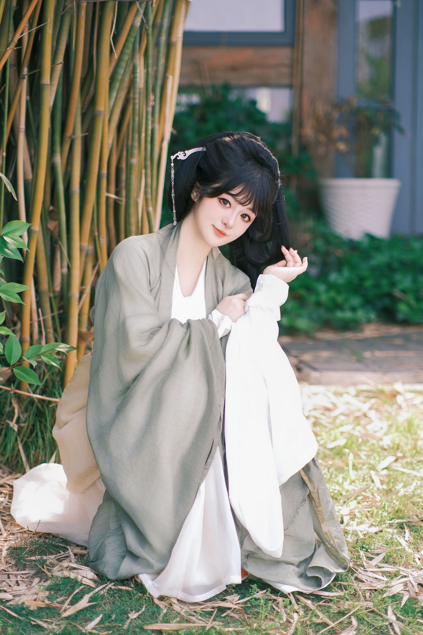 不可爱的禾禾喵 – 《竹林游》[34P]