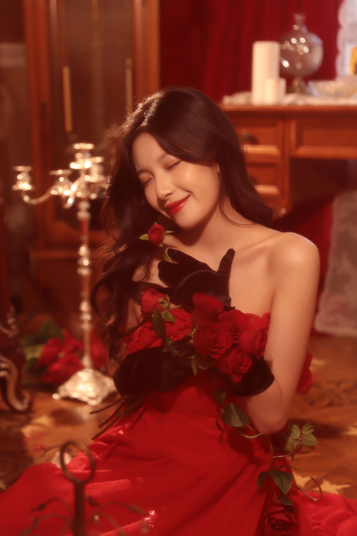 依欣Doris – 《红玫瑰》[25P]