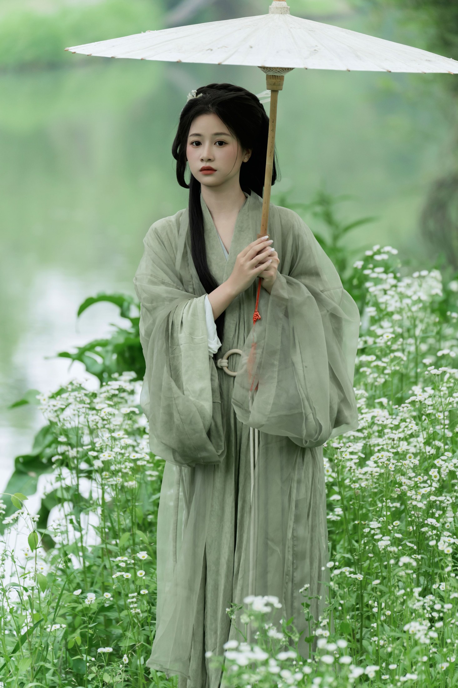 橙子舒 – 《绿色烟雨中》[23P]