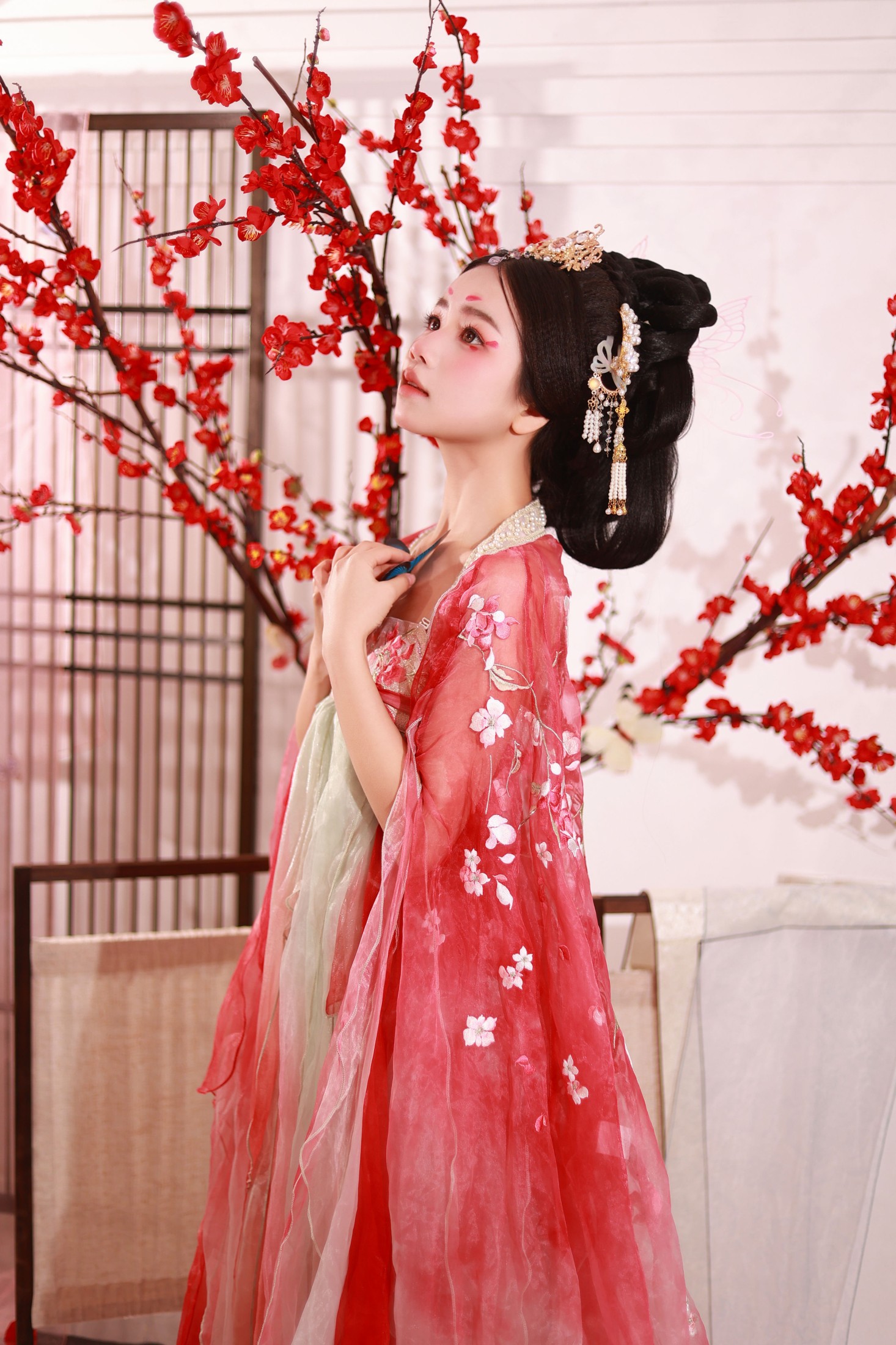 小杜同学 – 《红梅舞》[25P]