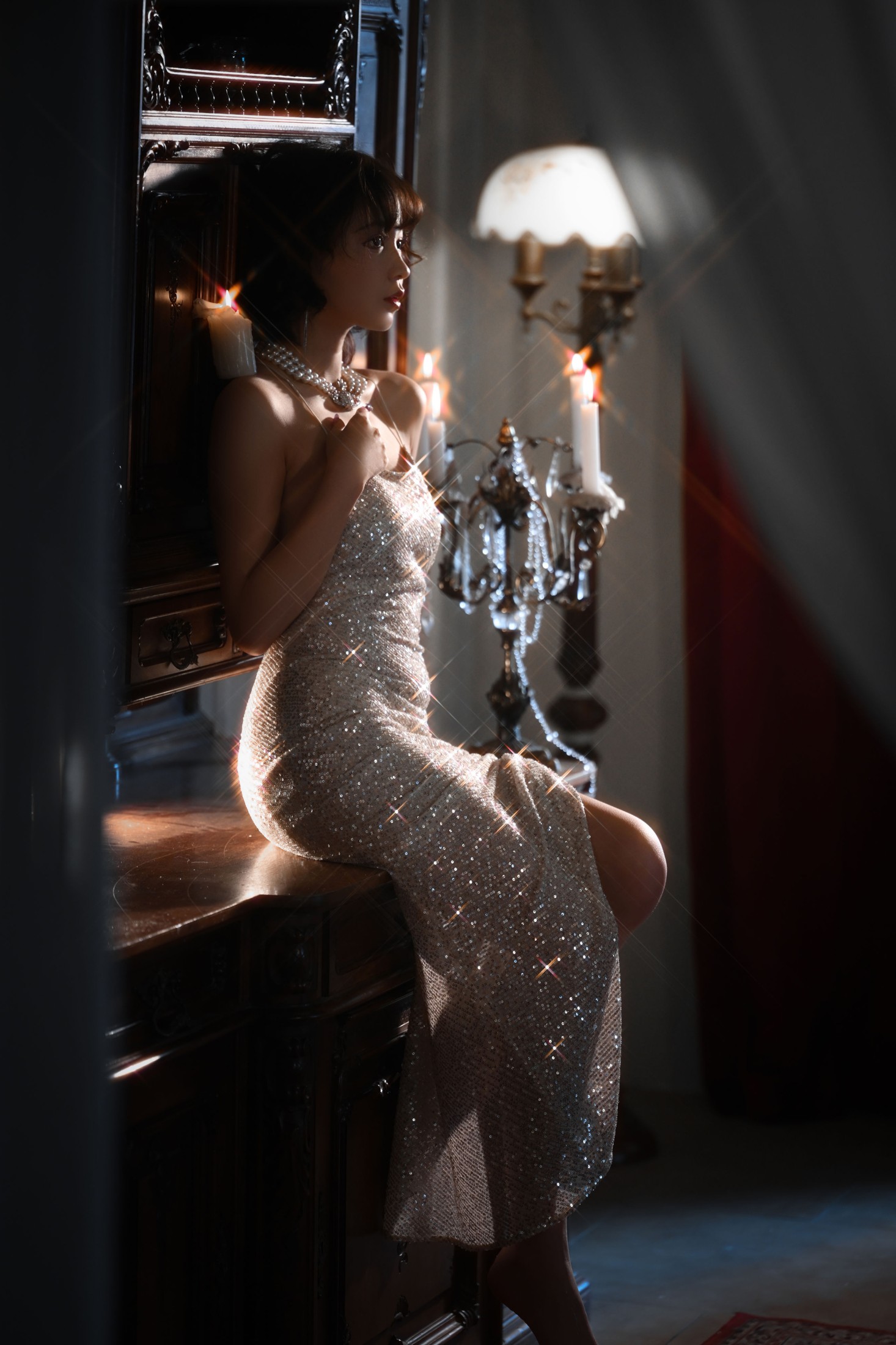 Disexi思宁 – 《银色闪光》[33P]