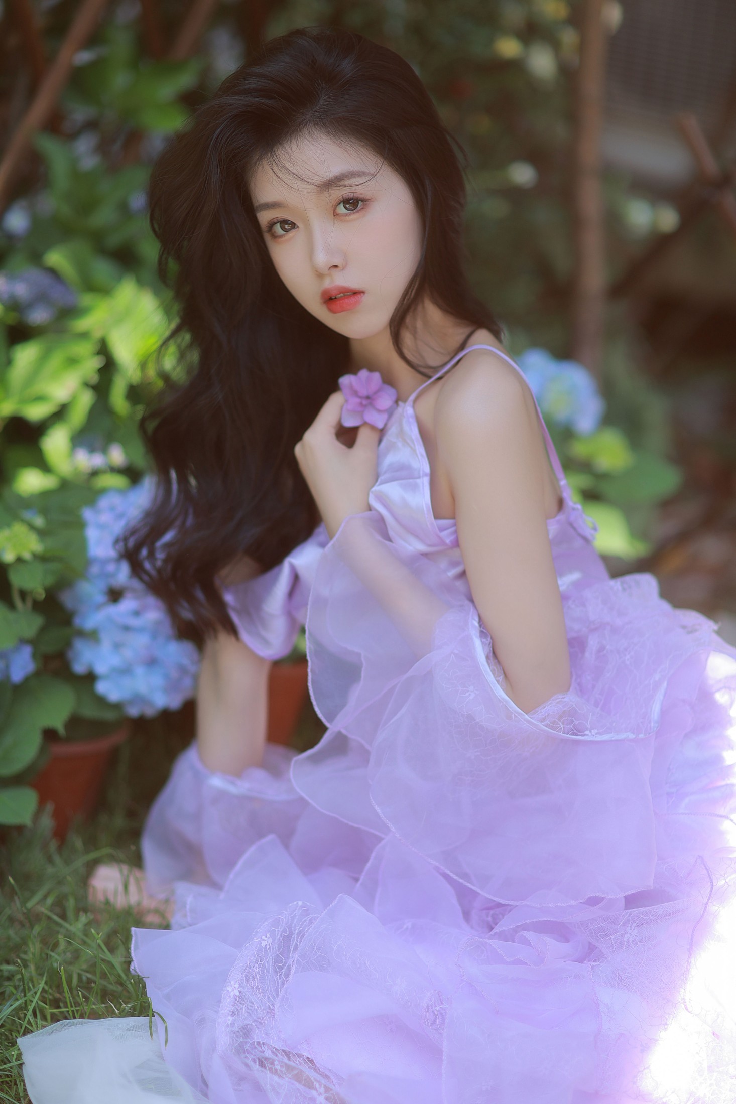 张妍秋 – 《紫色氤氲》[24P]