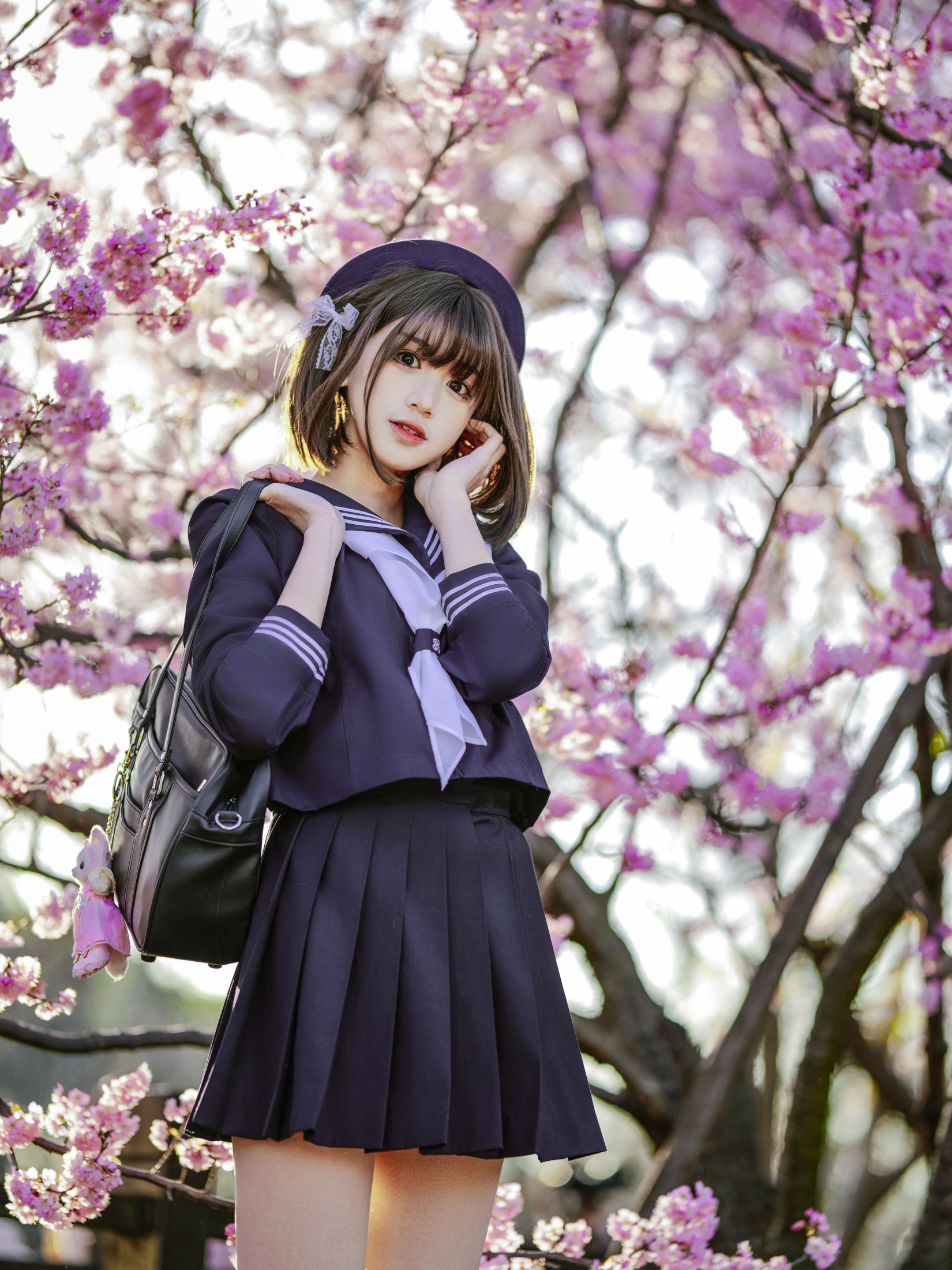 吞树梅 – 《樱花树下JK》[26P]