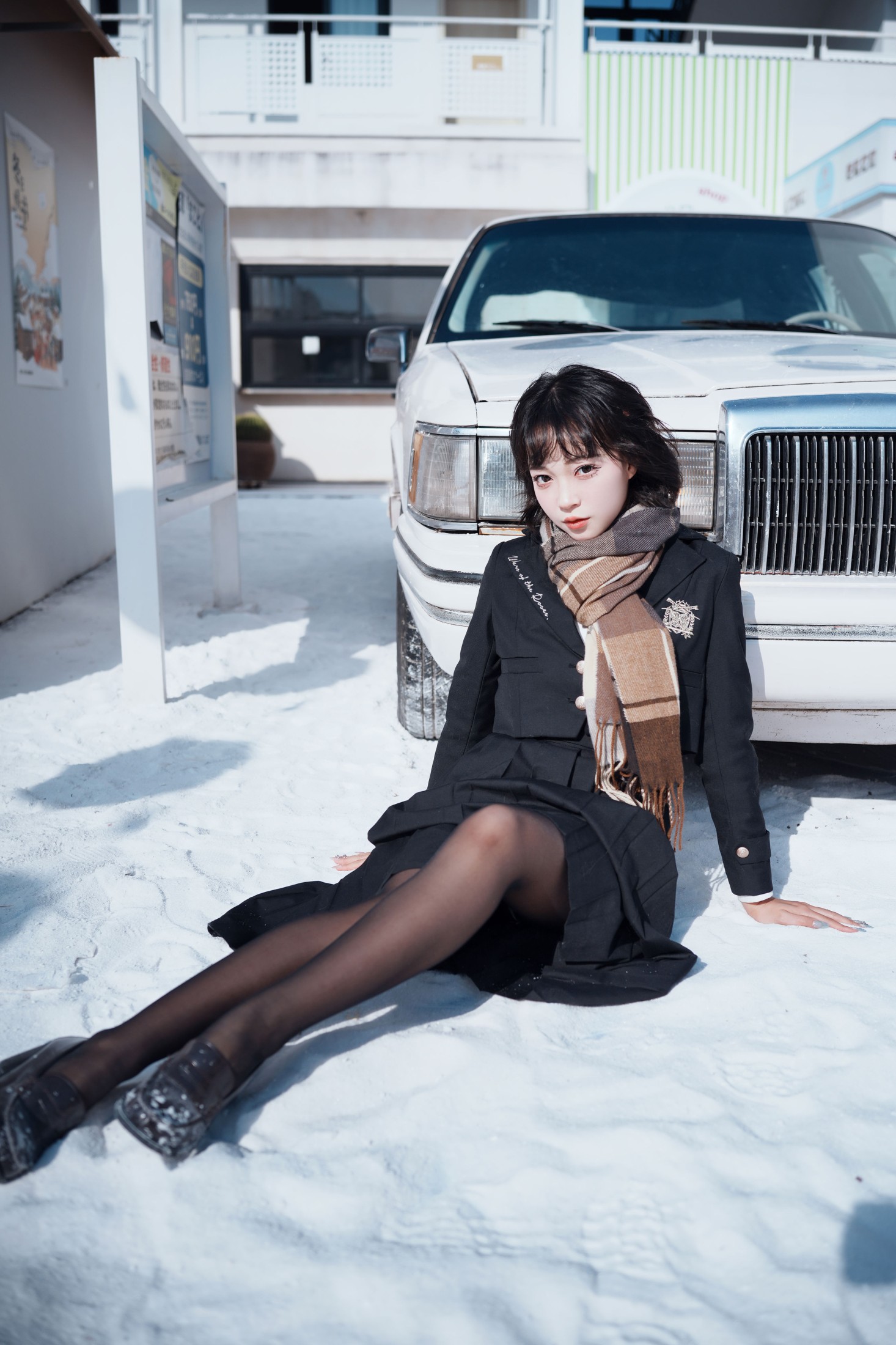 Disexi思宁 – 《冬日学院风》[30P]