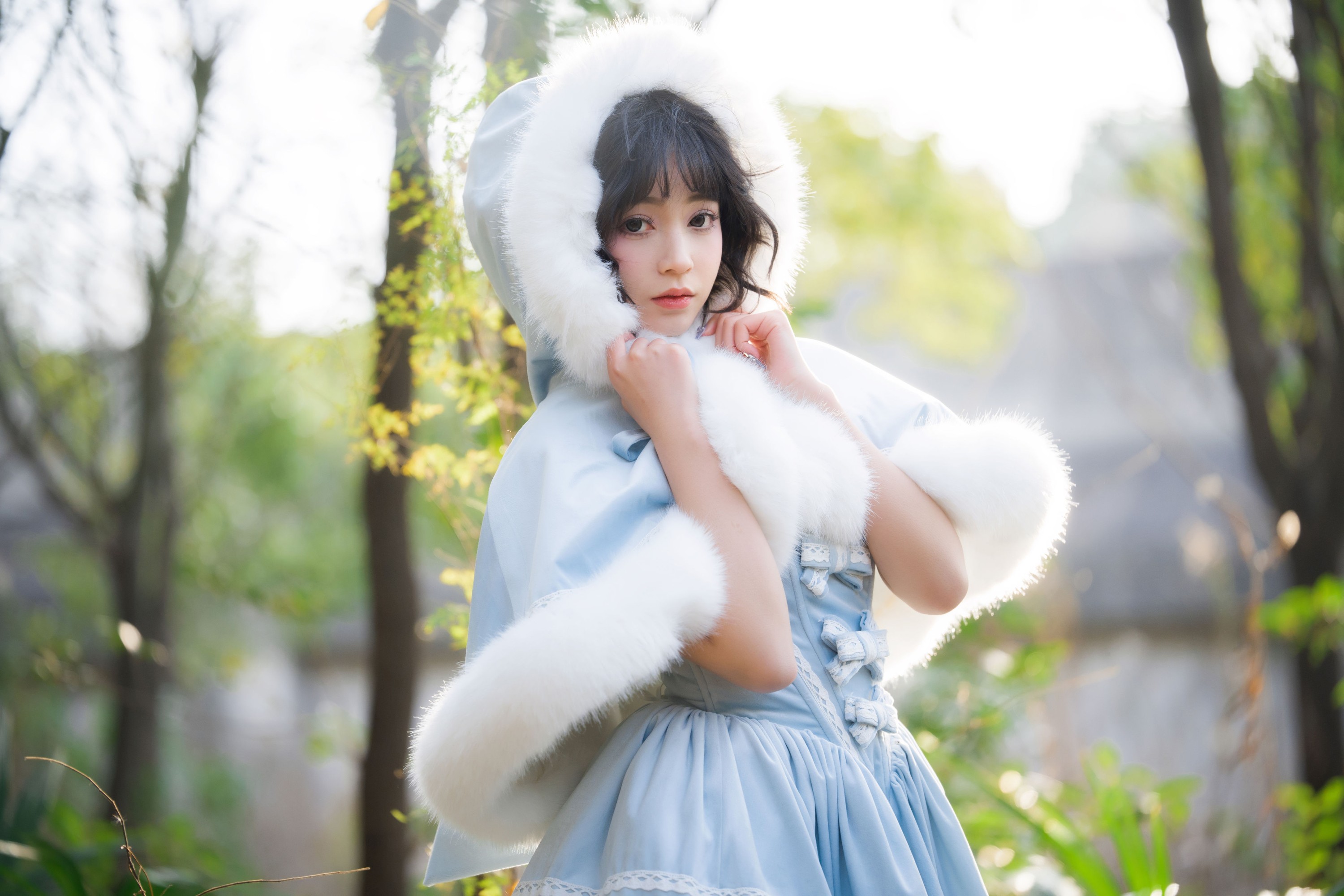 Disexi思宁 – 《淡蓝色的圣诞》[20P]