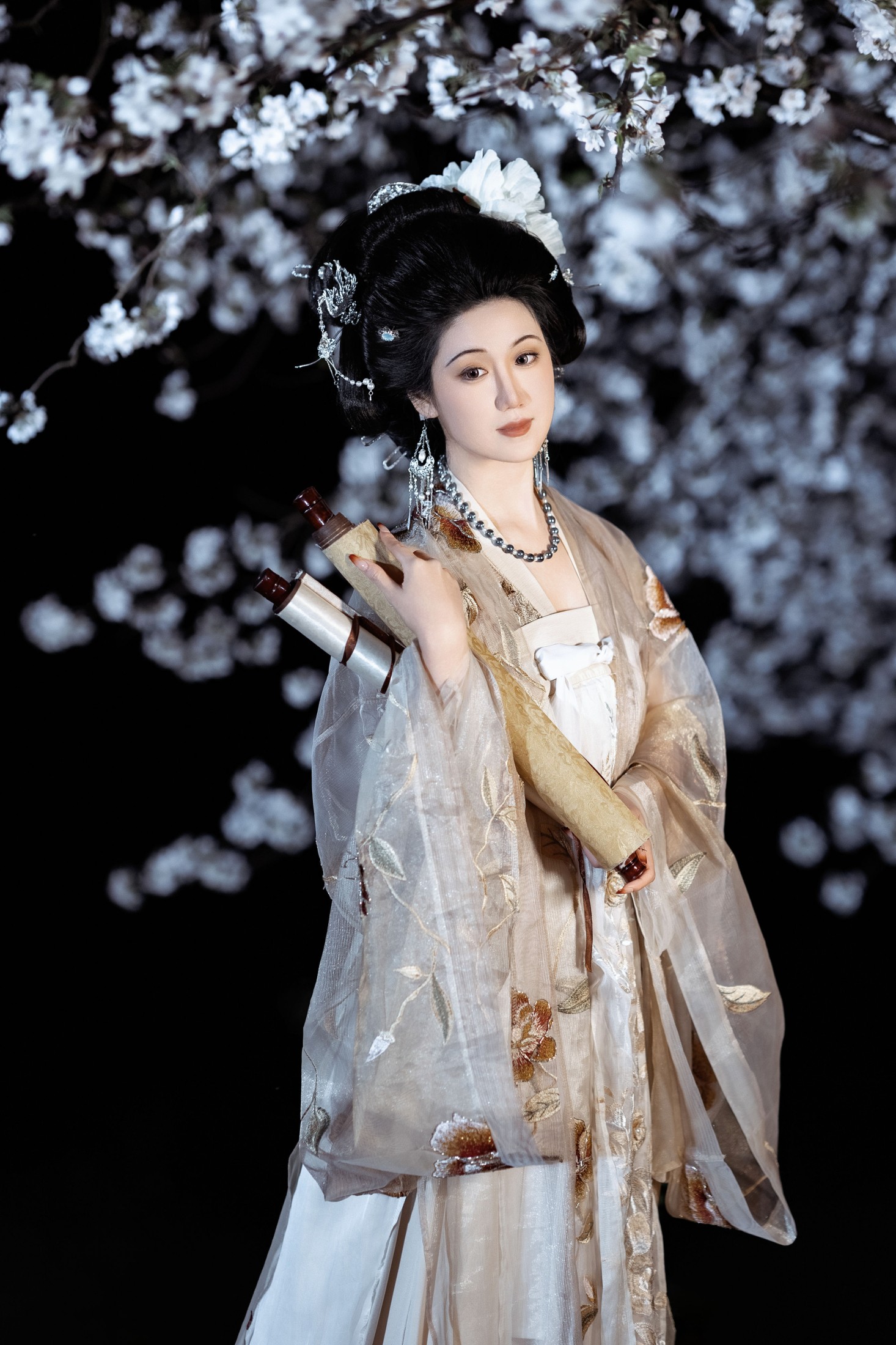 甘乐喵喵喵 – 《春夜赏樱》[27P]