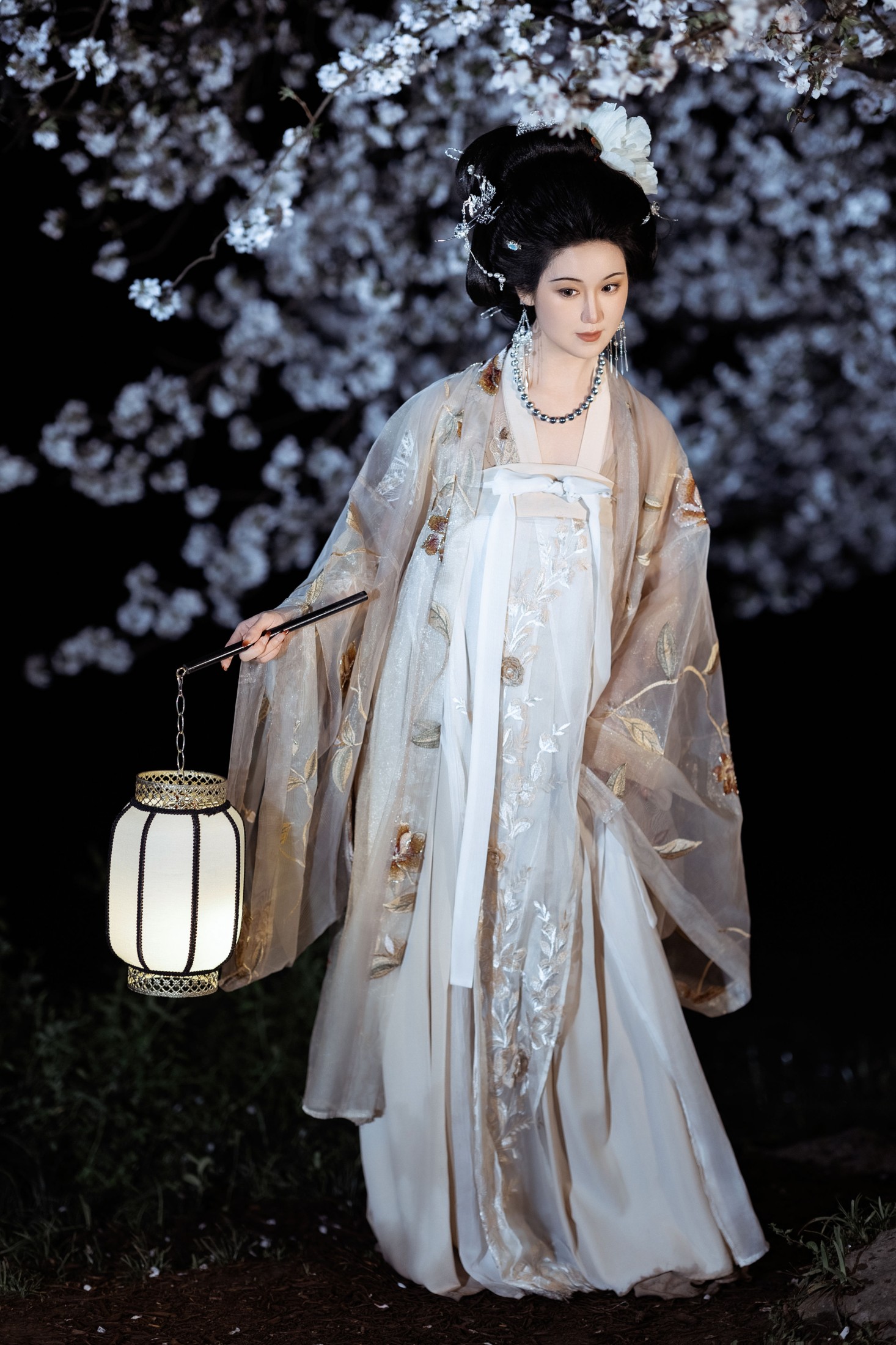 甘乐喵喵喵 – 《春夜赏樱》[27P]