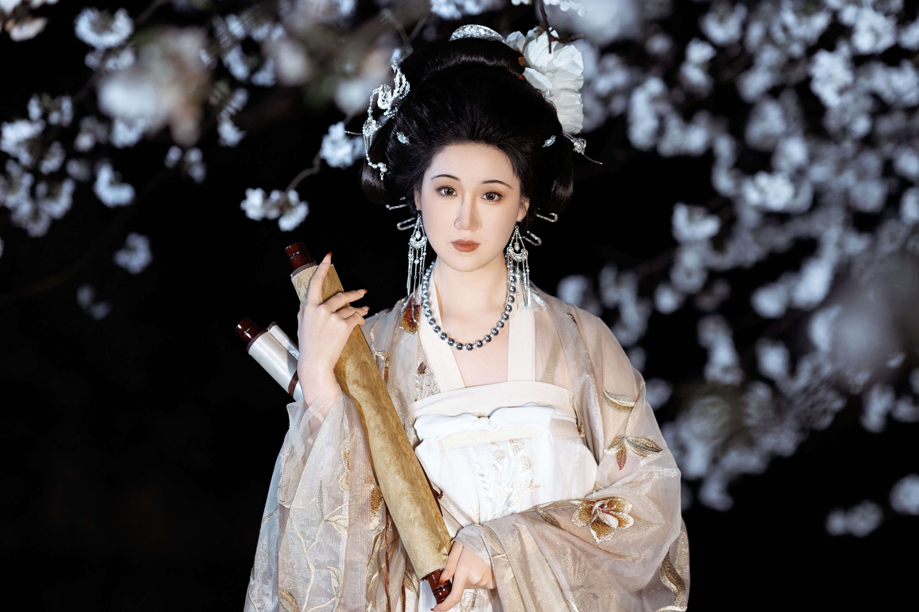 甘乐喵喵喵 – 《春夜赏樱》[27P]