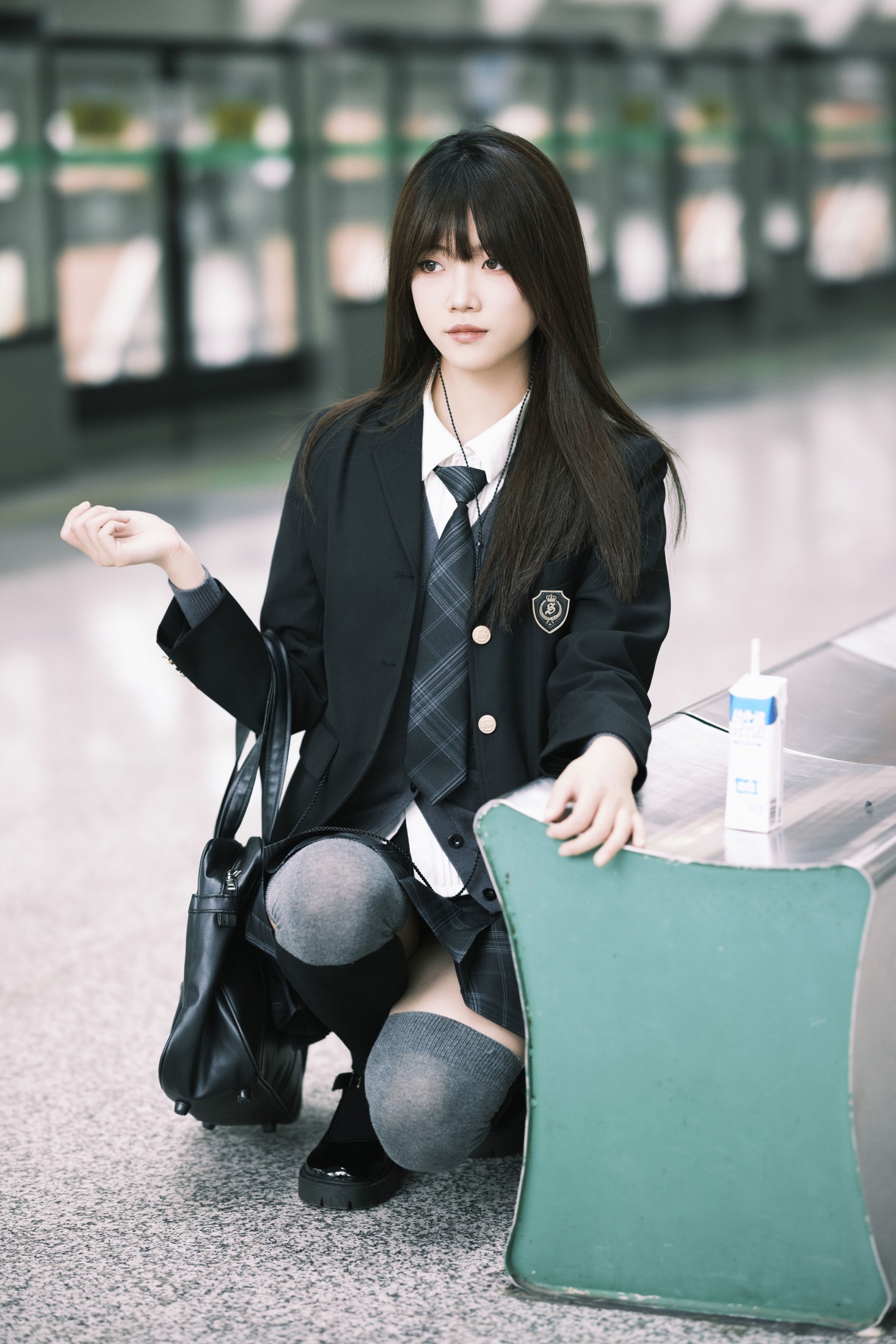 阿静 – 《地铁jk》[28P]