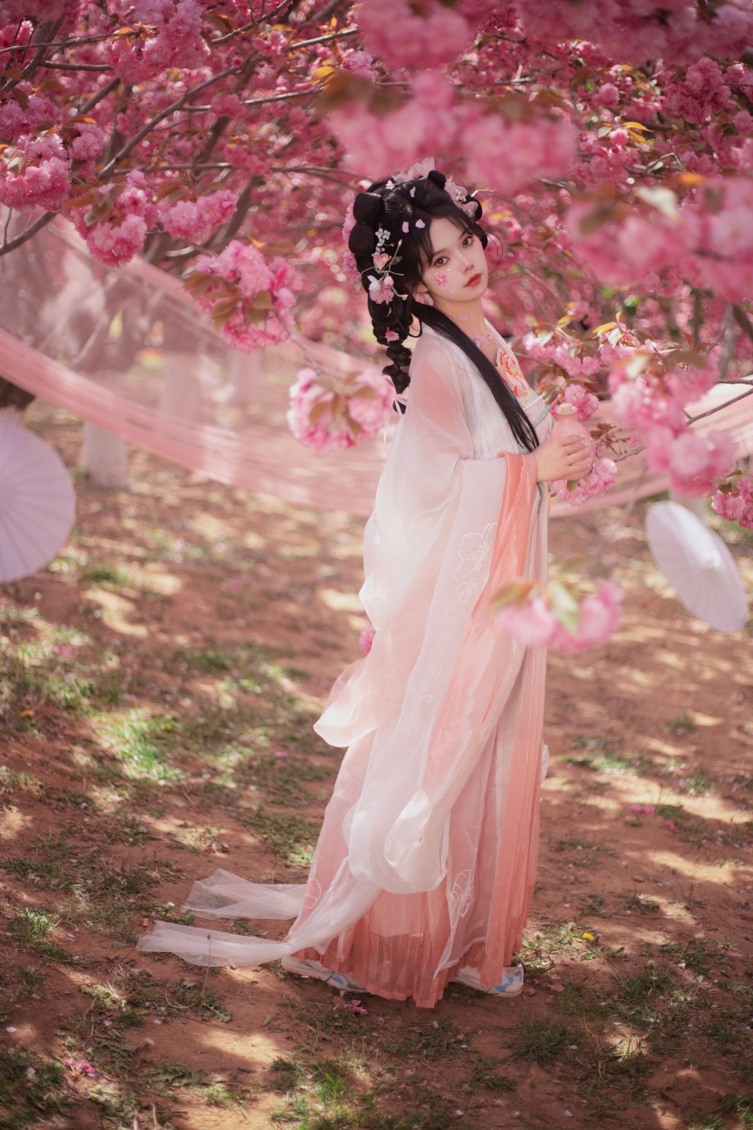 婉仪 – 《十二花神之桃花》[26P]