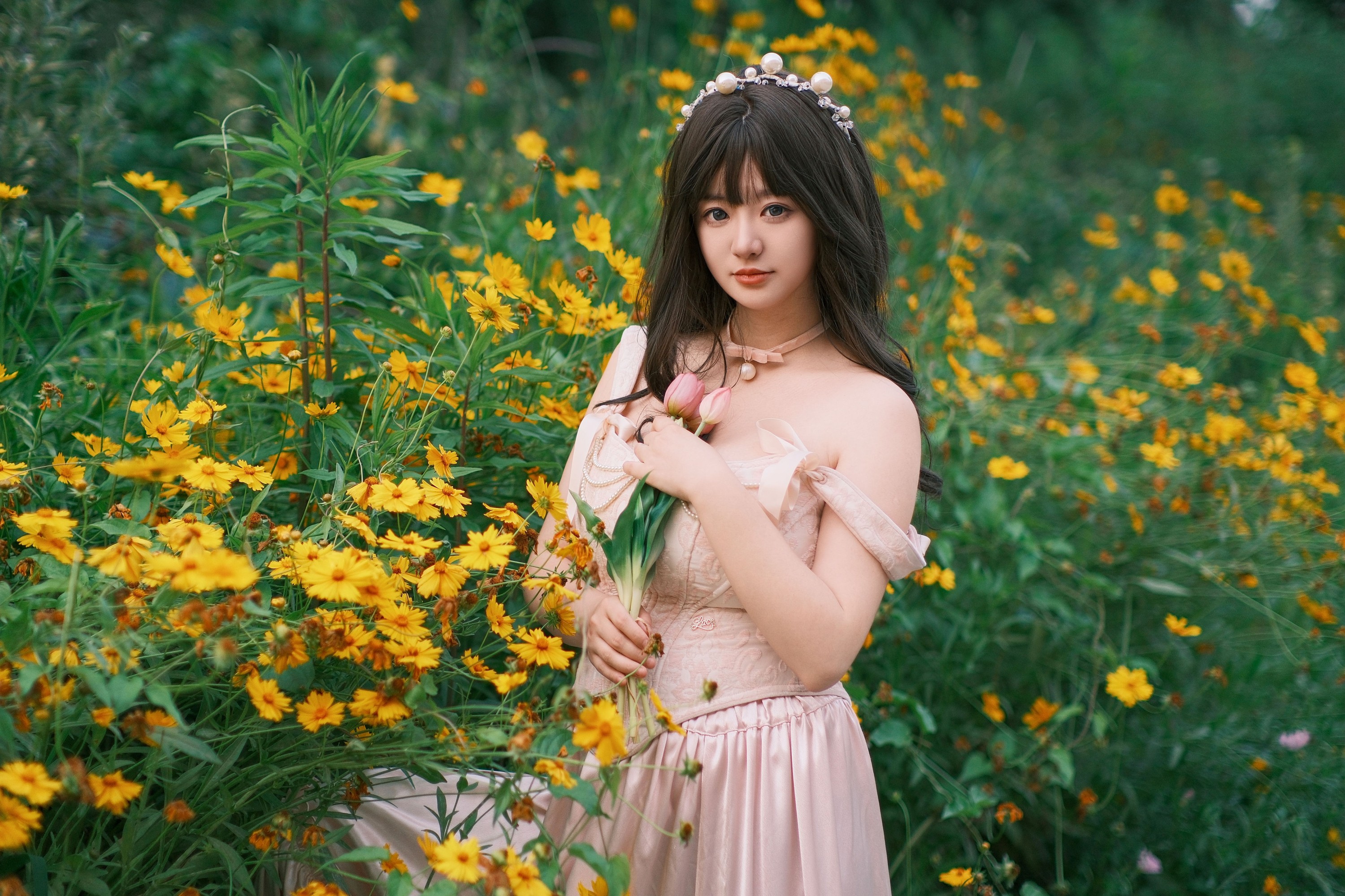 不可爱的禾禾喵 – 《雏菊海》[26P]