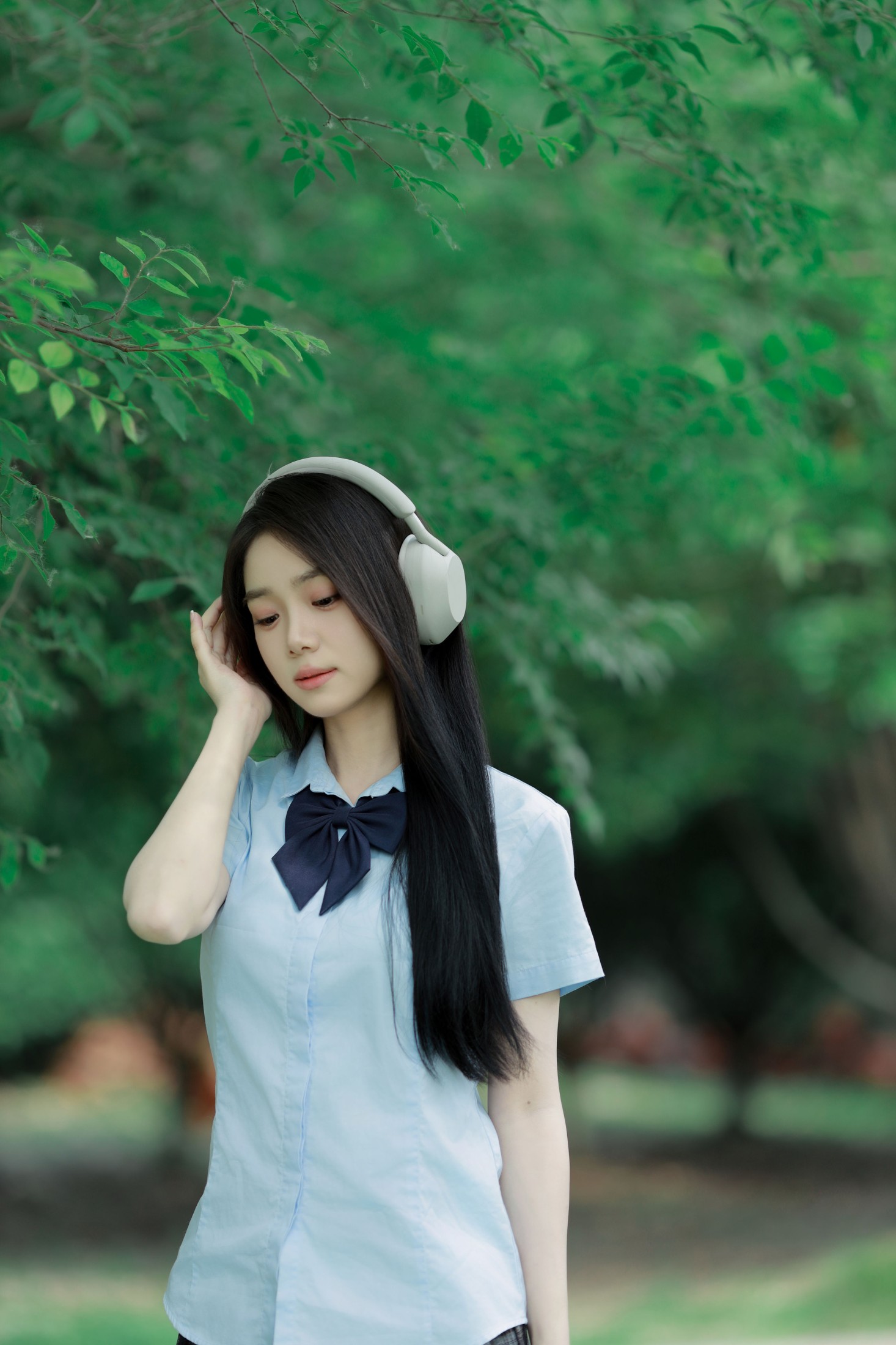 我不刷鸟 – 《夏日校服裙摆》[29P]