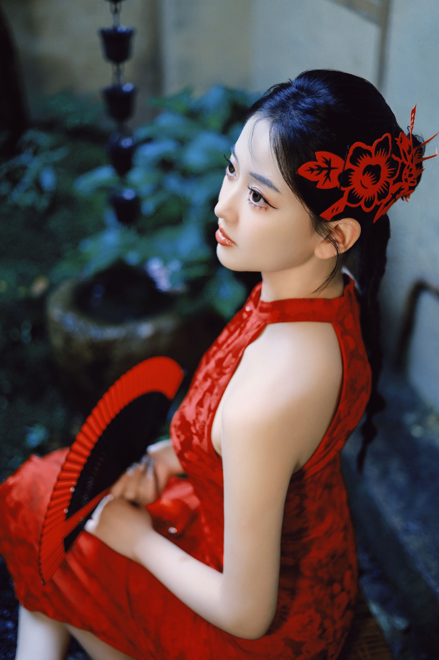 团几 – 《剪纸新中式旗袍》[23P]