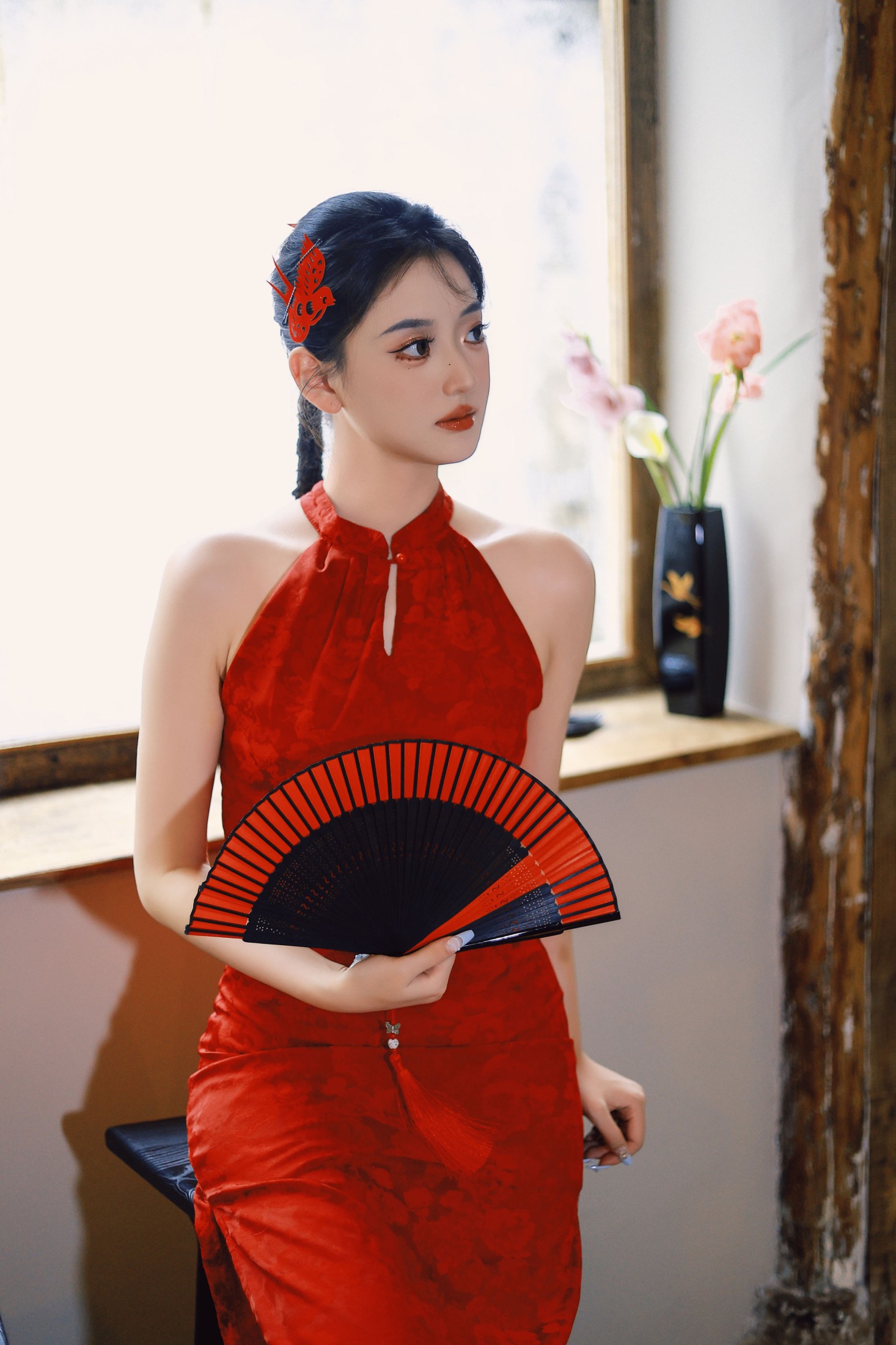 团几 – 《剪纸新中式旗袍》[23P]