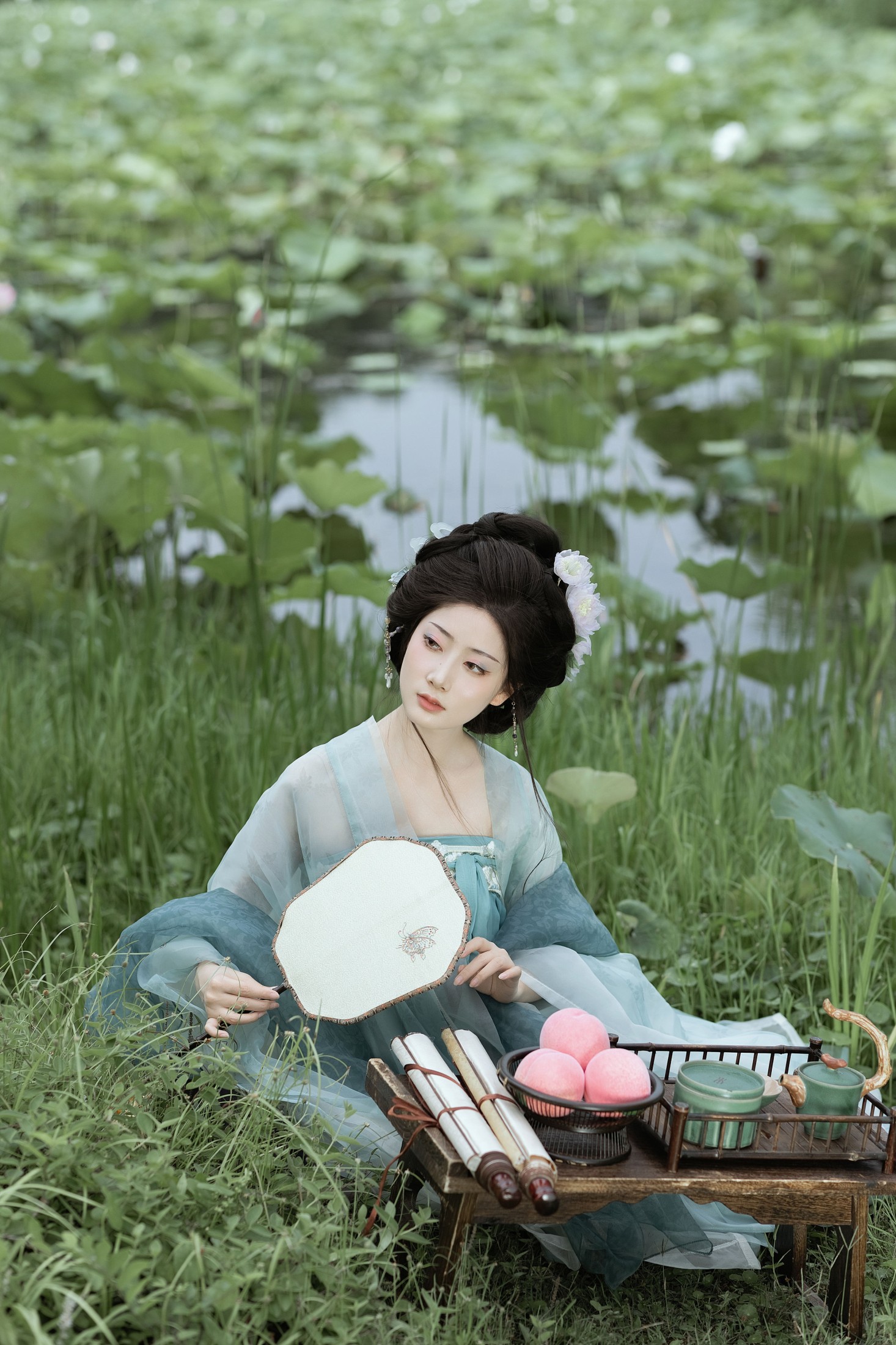 灵灵儿 – 《青荷》[31P]