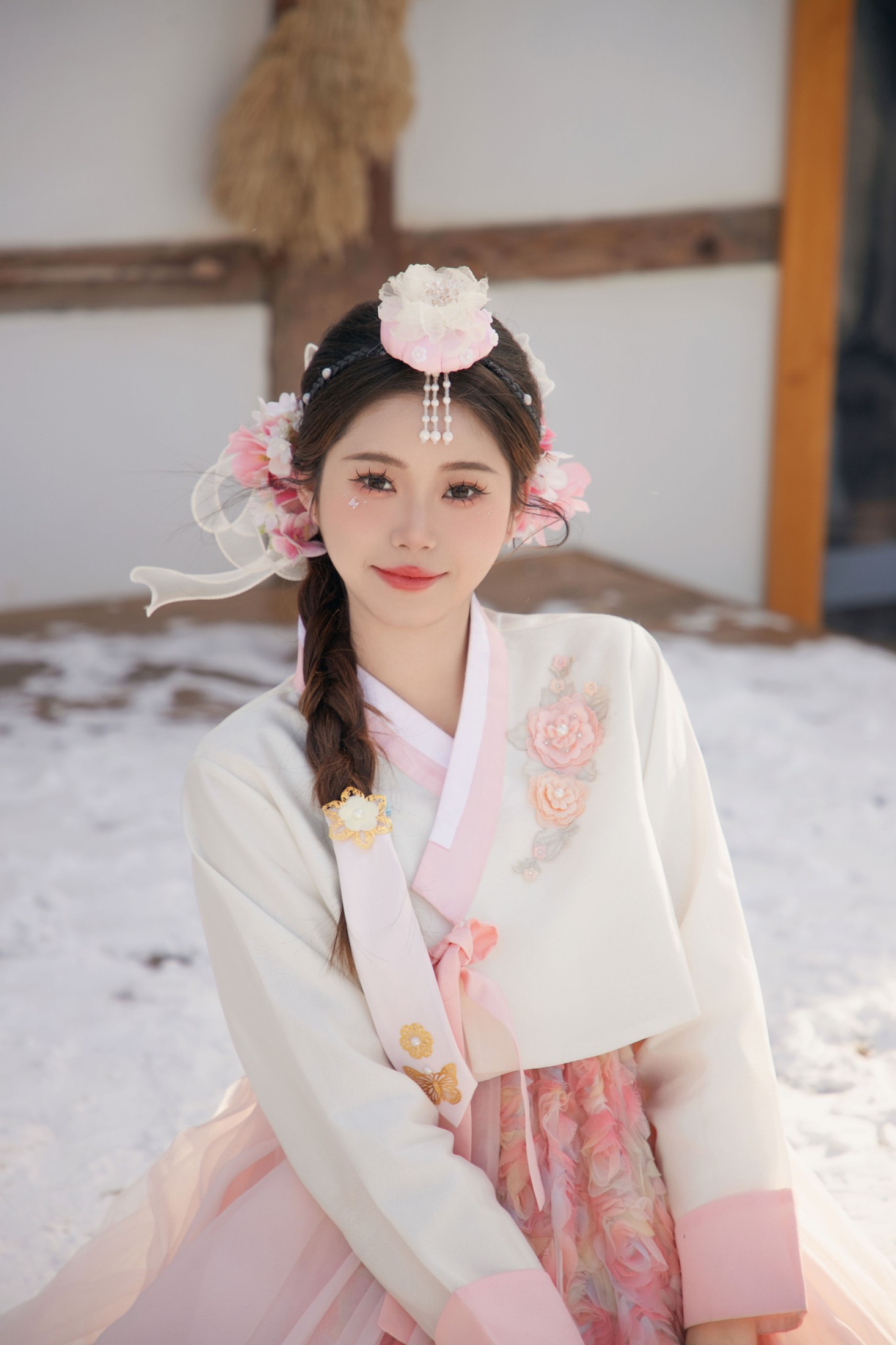 飞天小魔女 – 《冬日公主》[34P]