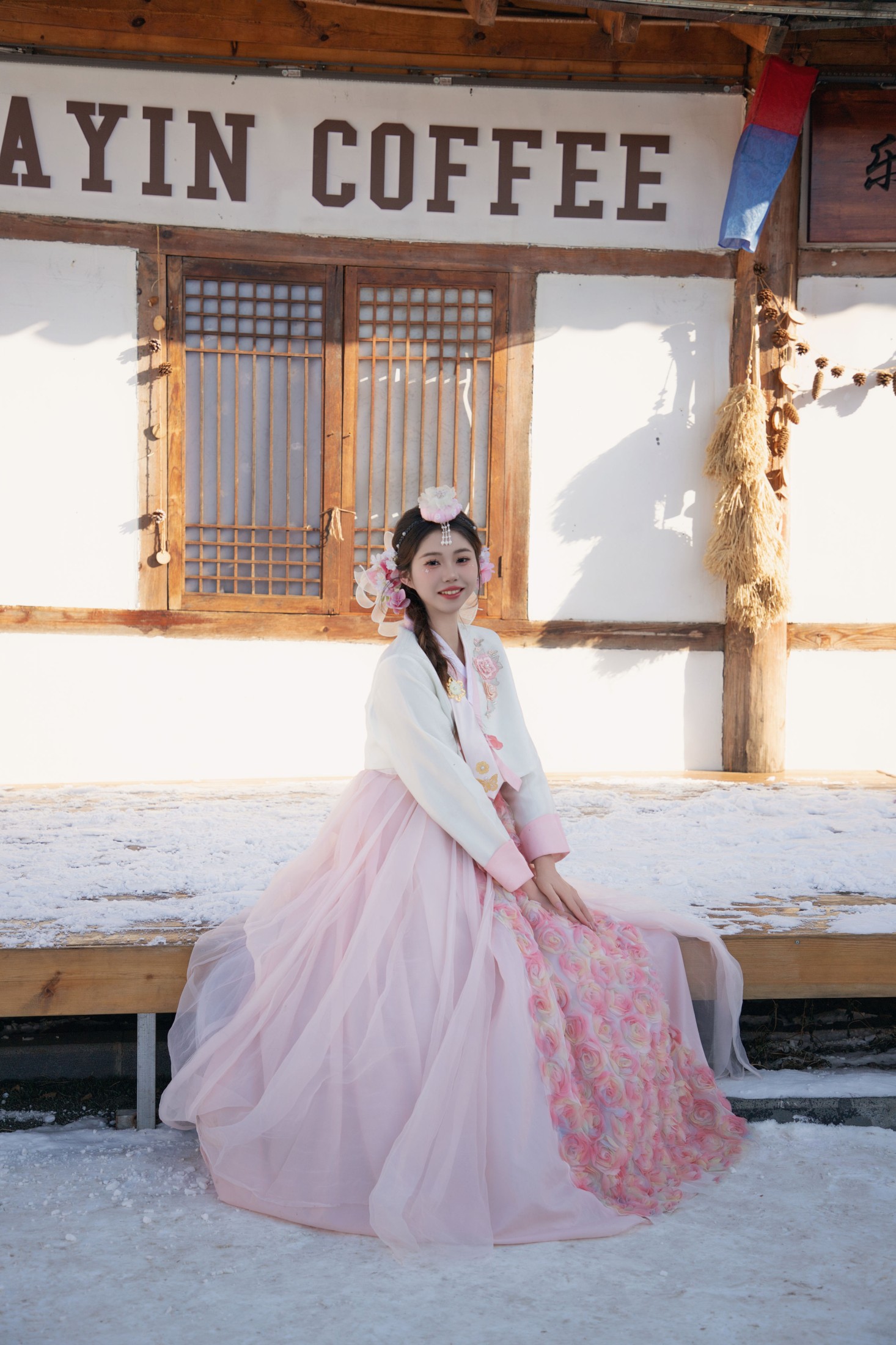 飞天小魔女 – 《冬日公主》[34P]