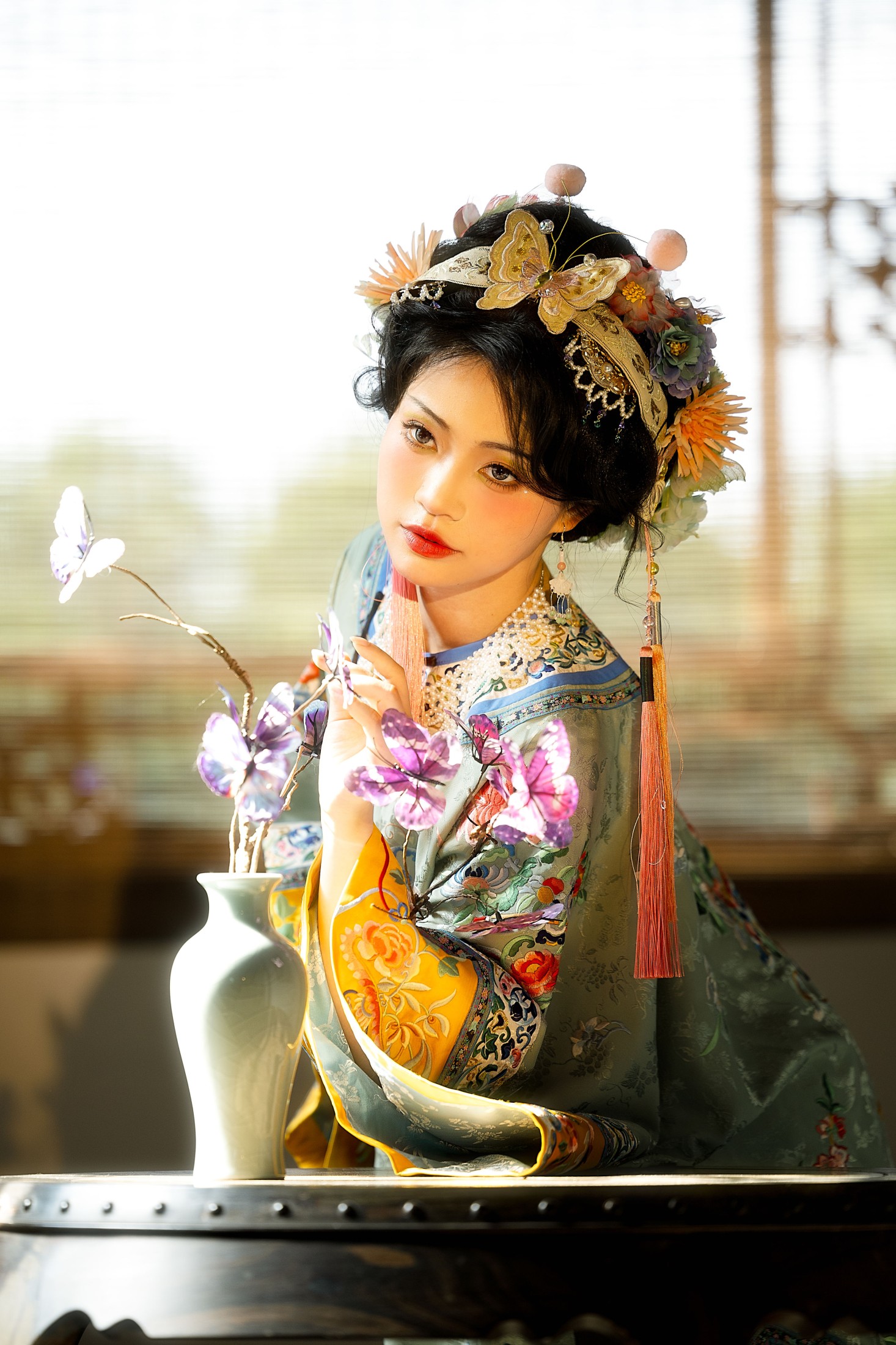 月月儿欲试 – 《梦蝶》[21P]