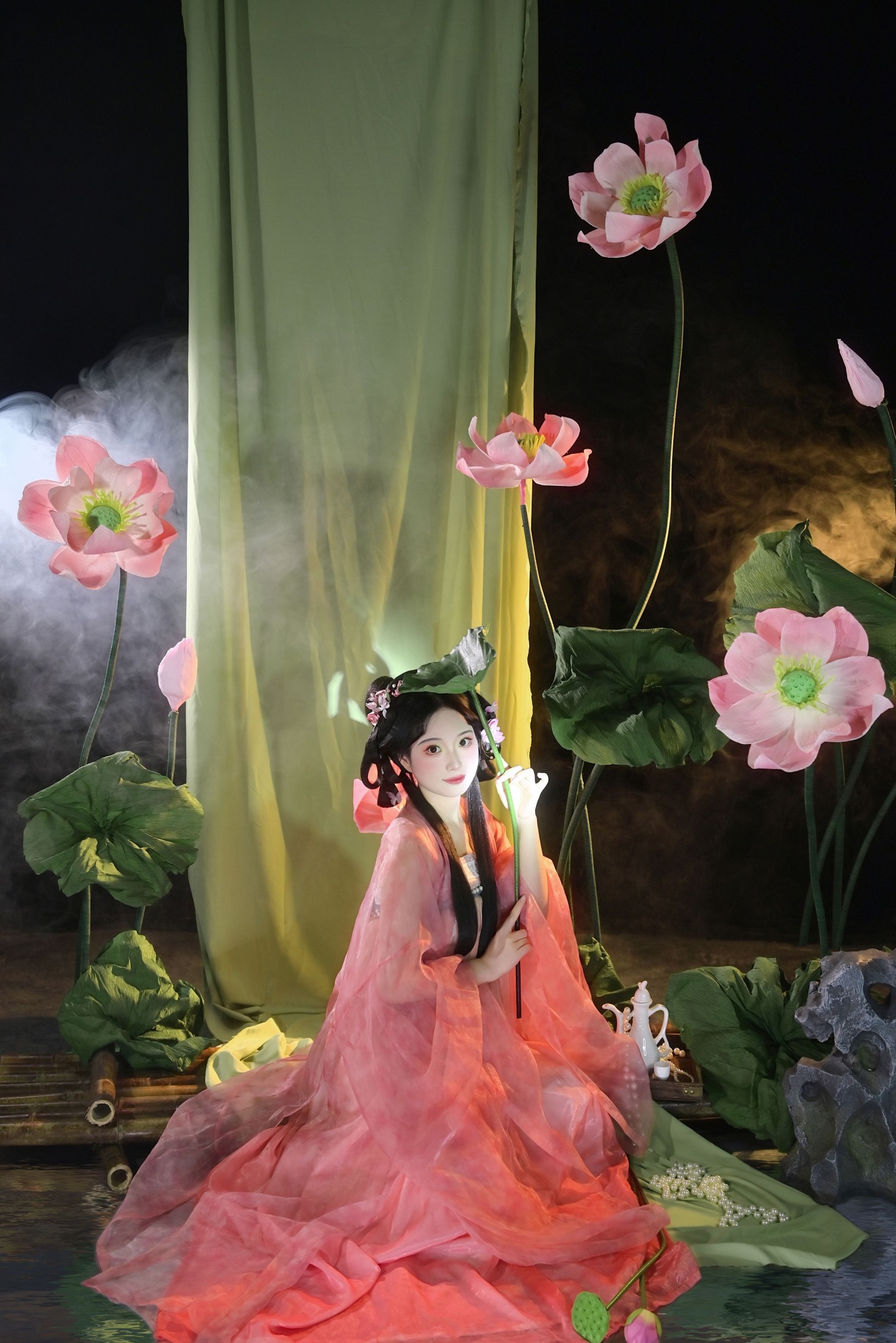 梨荼白 – 《荷花仙子》[22P]