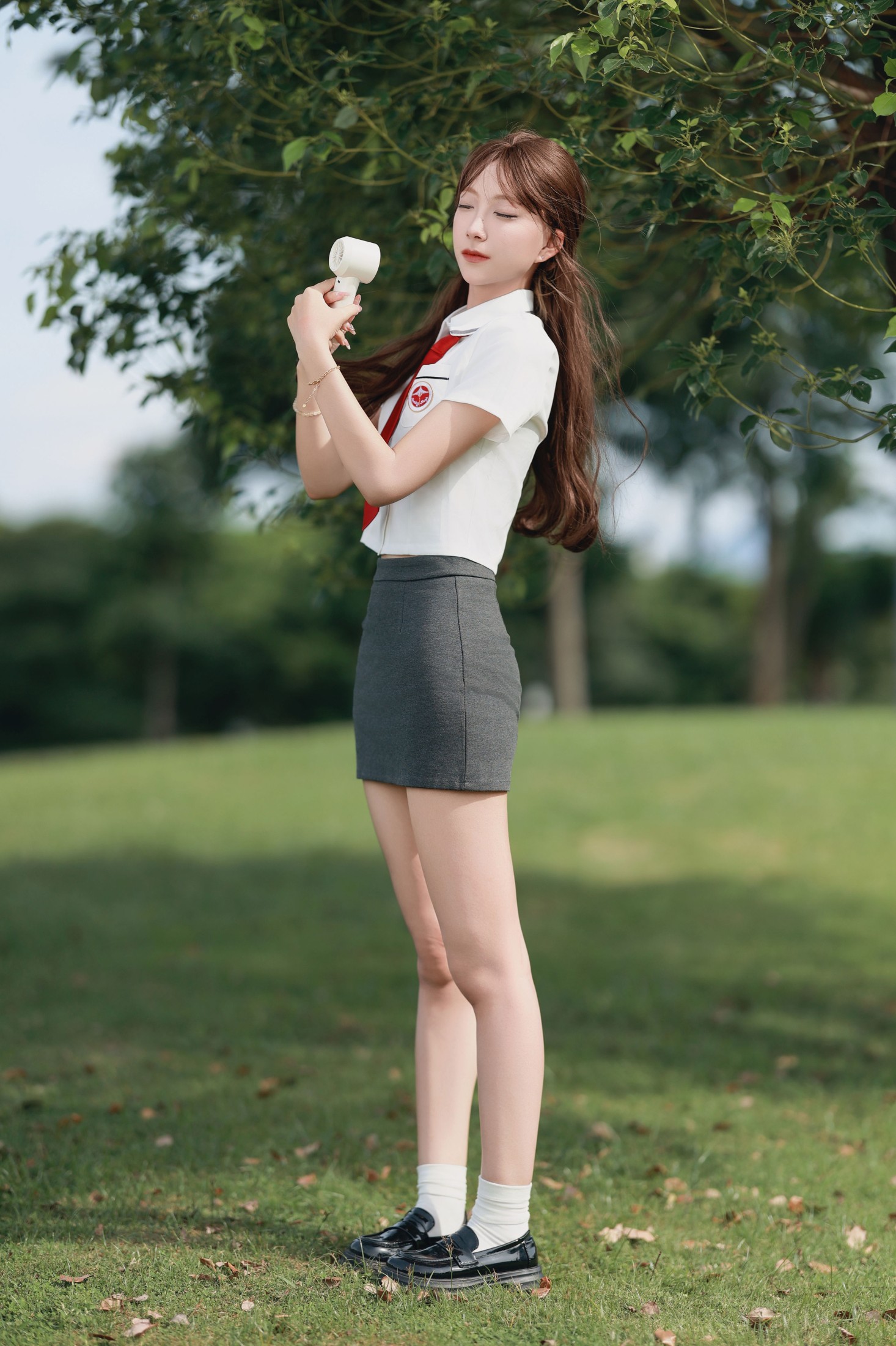 粥粥 – 《韩式JK女孩》[24P]