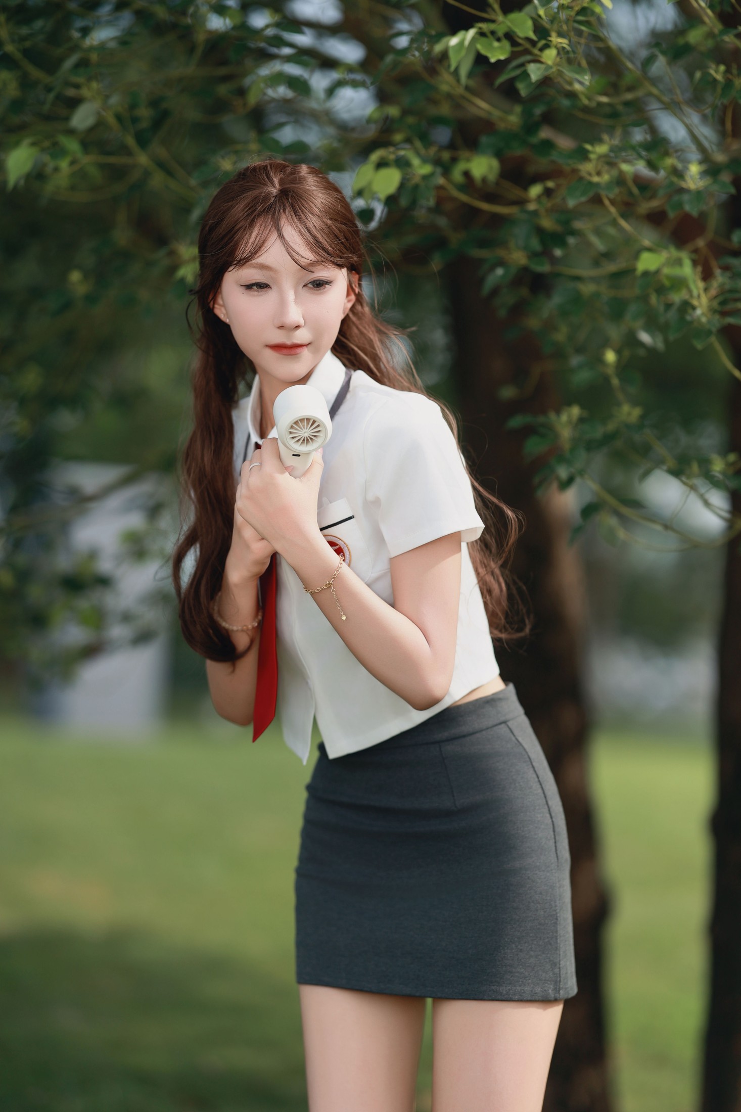 粥粥 – 《韩式JK女孩》[24P]