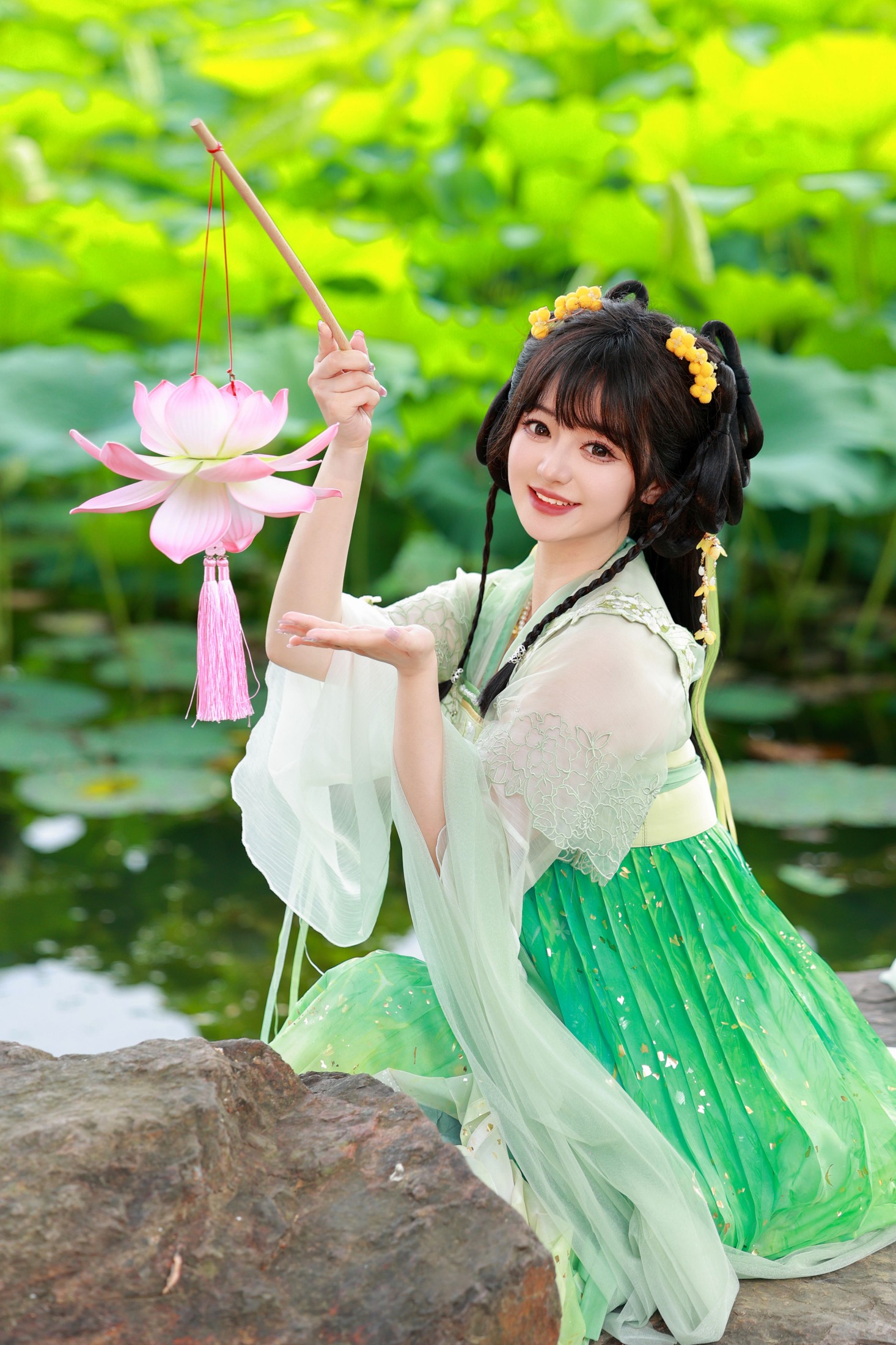 不可爱的禾禾喵 – 《荷塘少女》[28P]