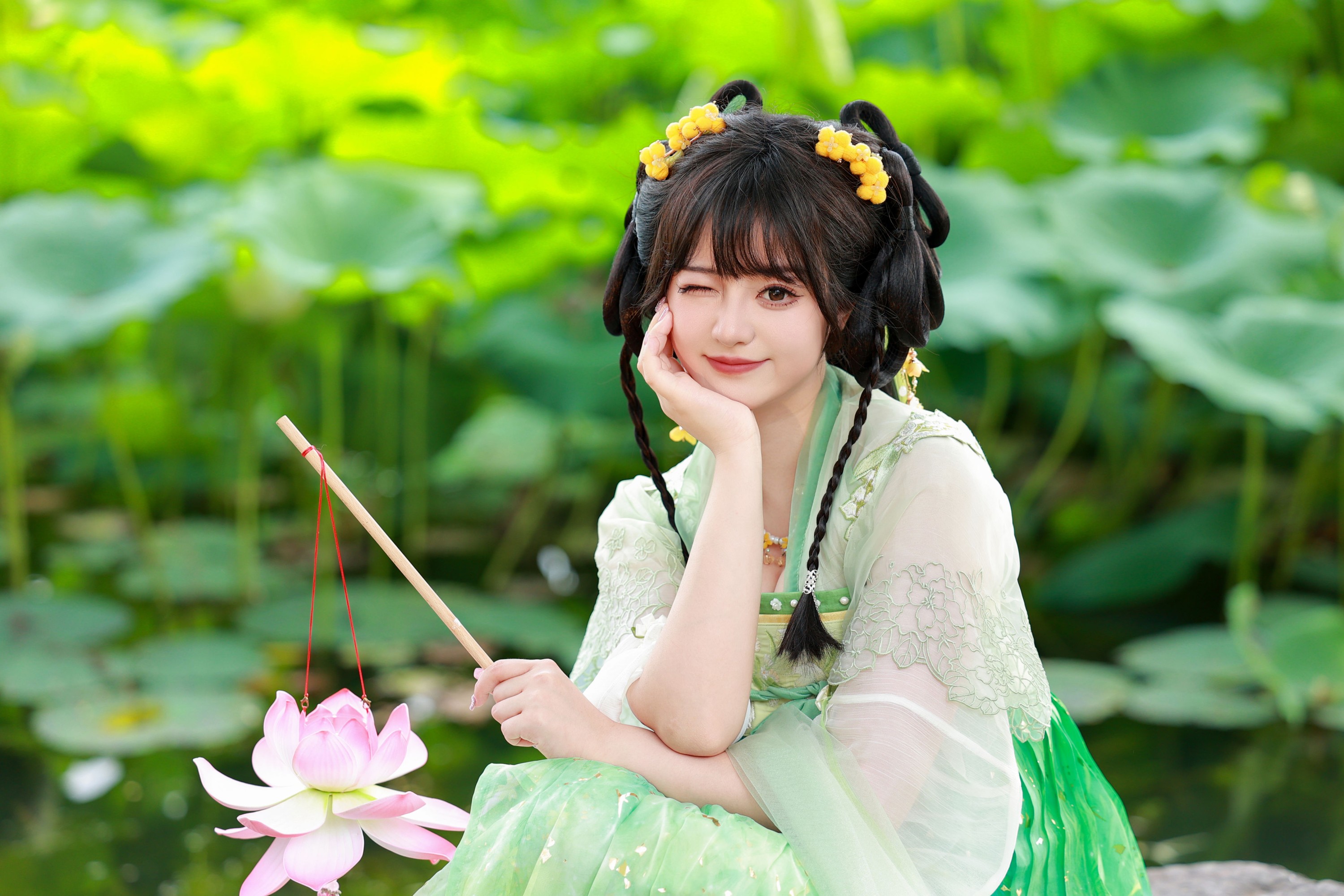 不可爱的禾禾喵 – 《荷塘少女》[28P]