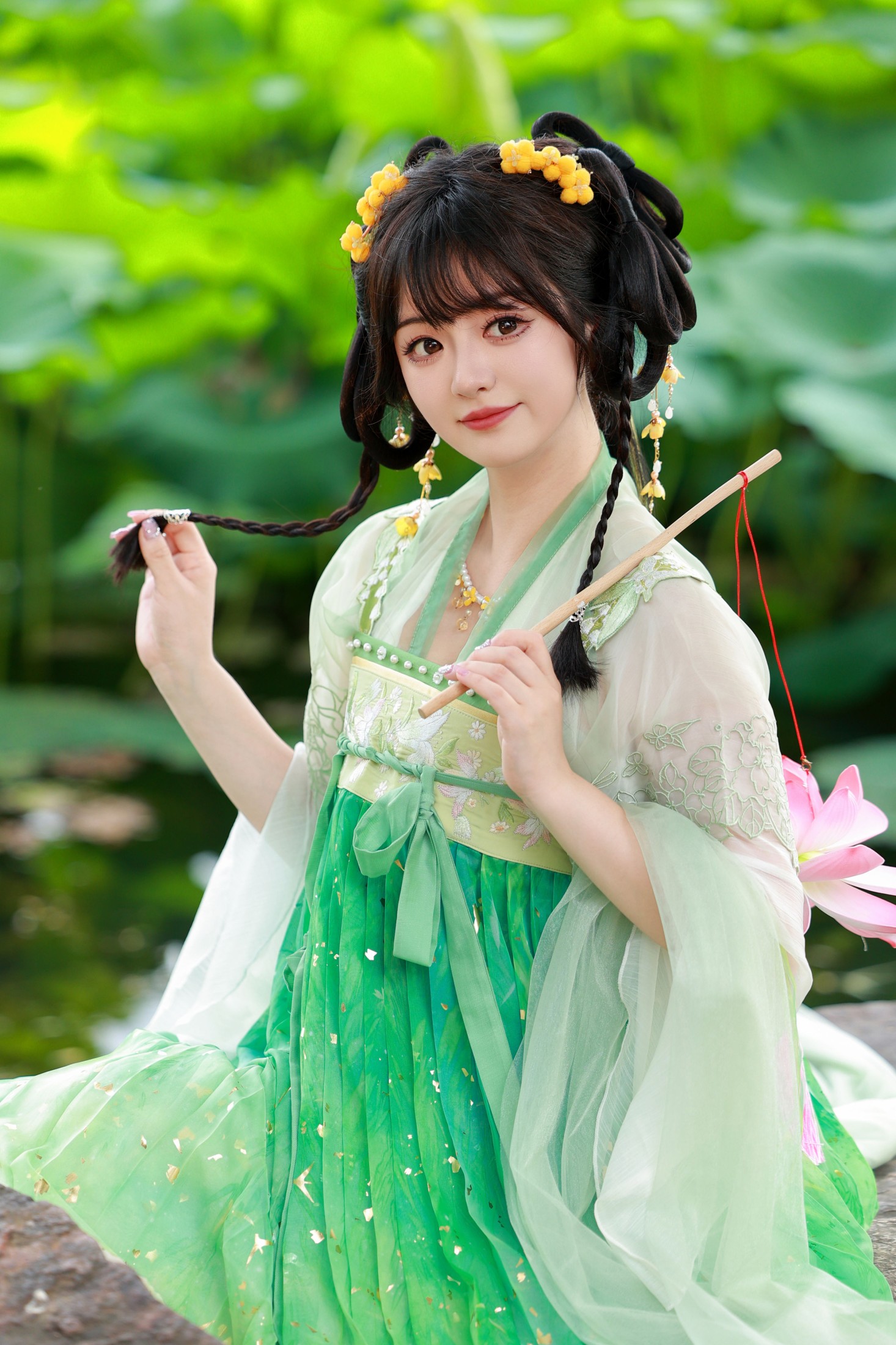 不可爱的禾禾喵 – 《荷塘少女》[28P]