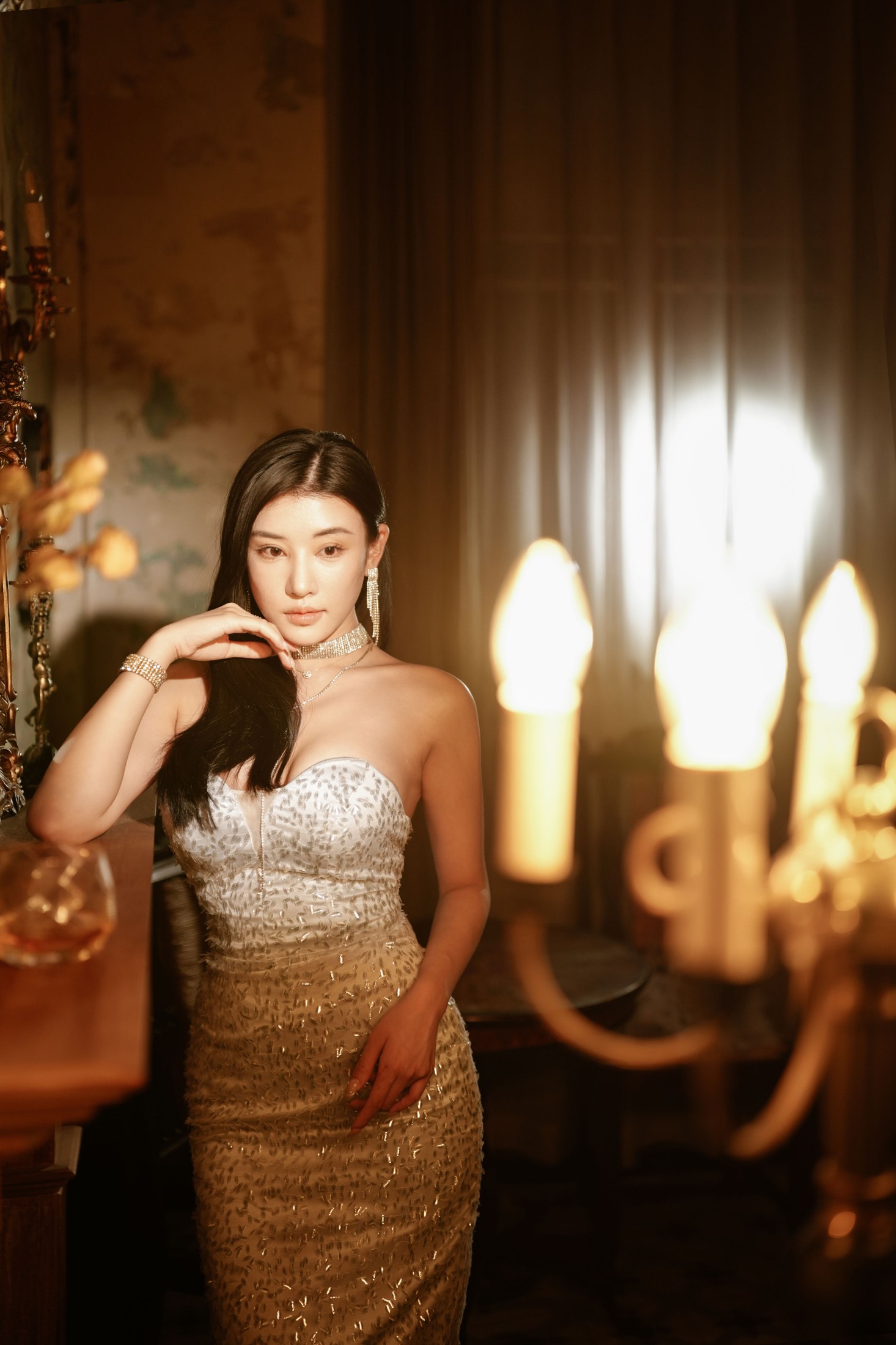 月儿 – 《名媛风氛围感》[28P]