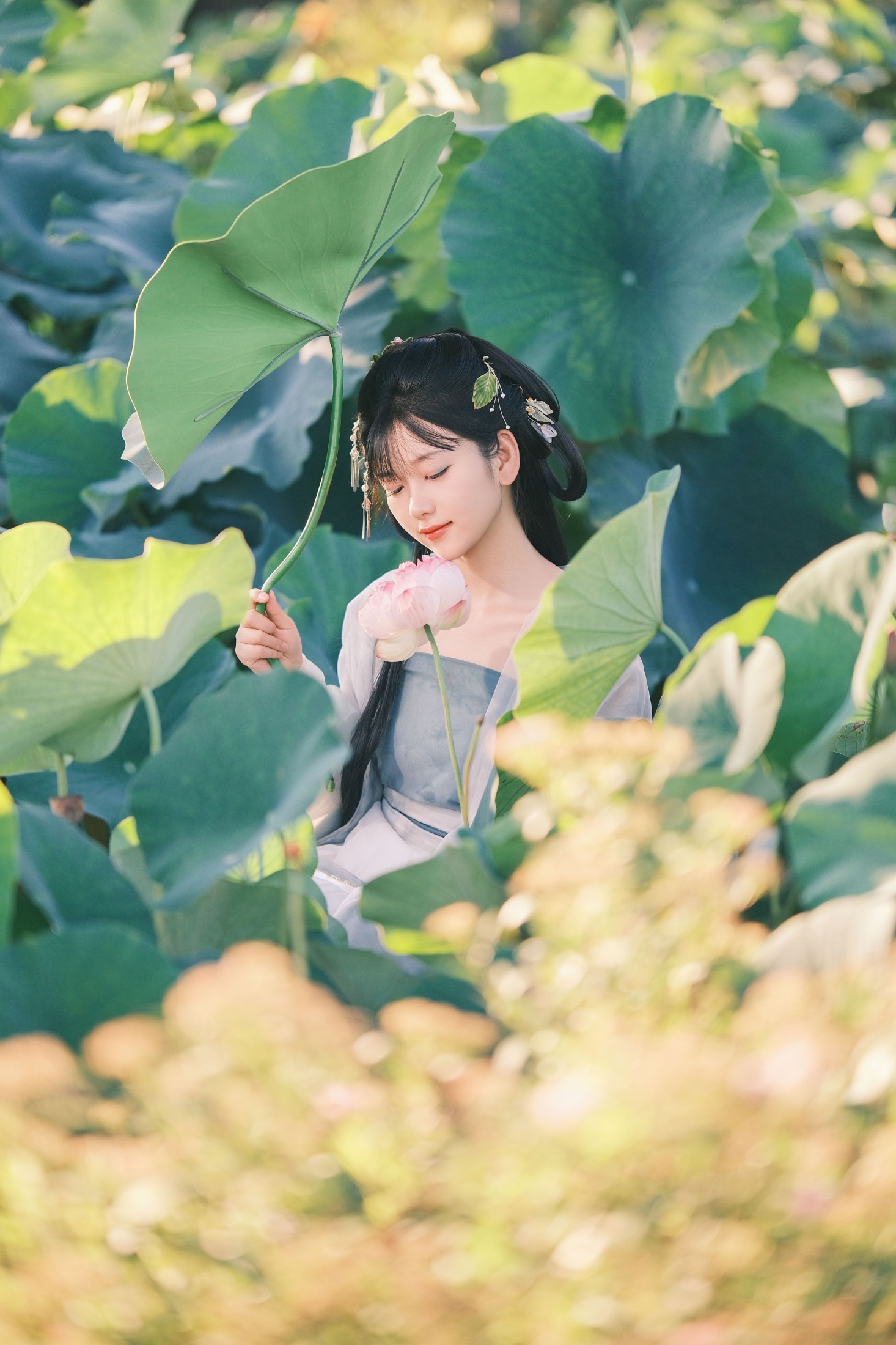 静静 – 《误入莲花深处》[25P]