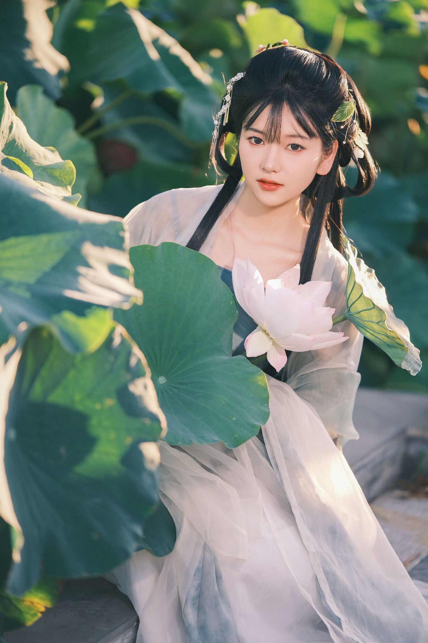 静静 – 《误入莲花深处》[25P]