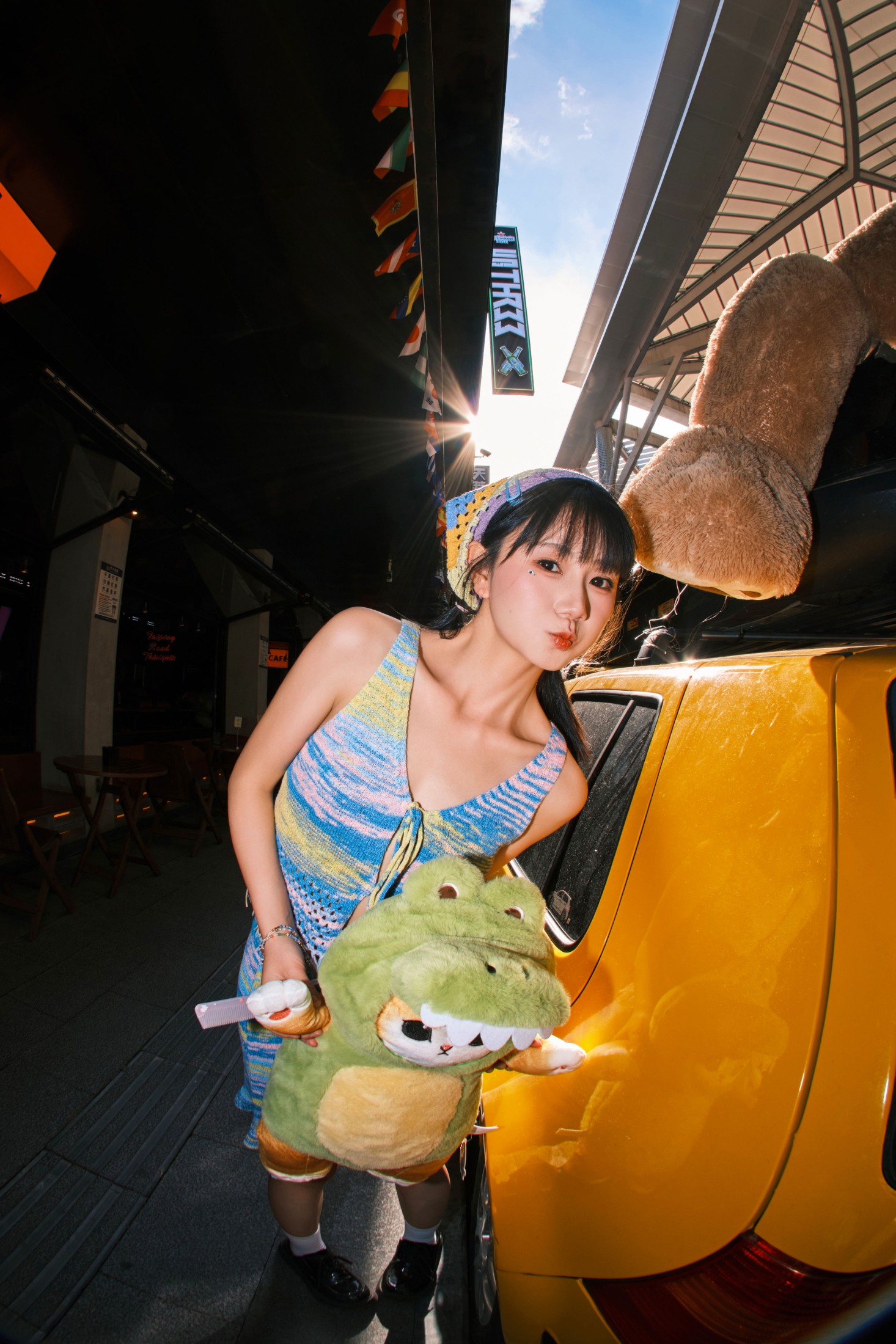 肉宋堡 – 《多巴胺鱼眼街拍》[22P]