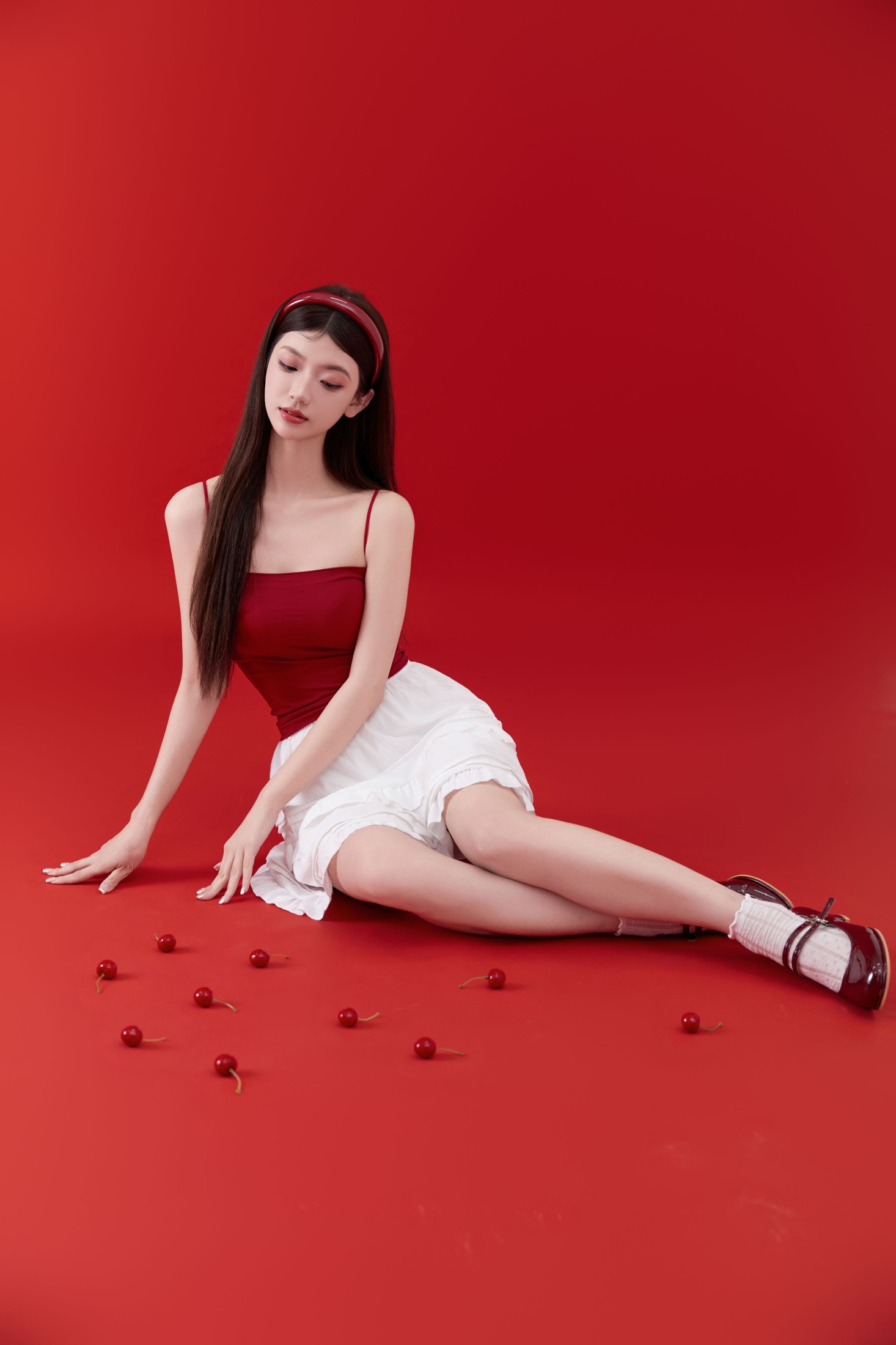 可爱牙牙子 – 《车厘子肖像写真》[28P]