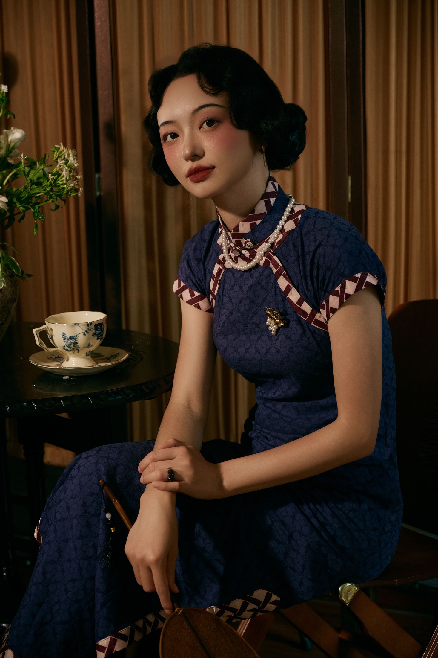 小羊爱干饭 – 《旗袍美人》[22P]