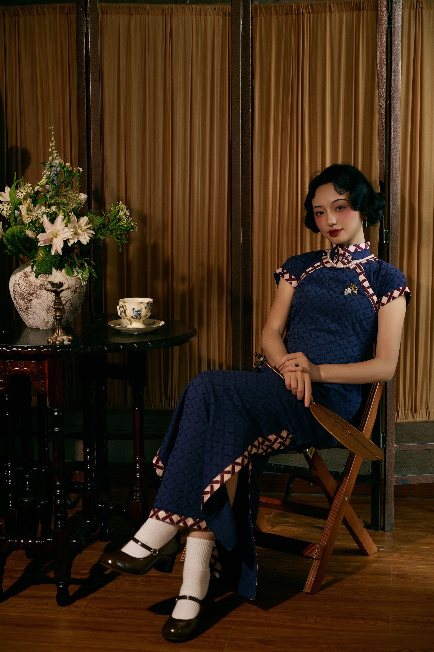 小羊爱干饭 – 《旗袍美人》[22P]